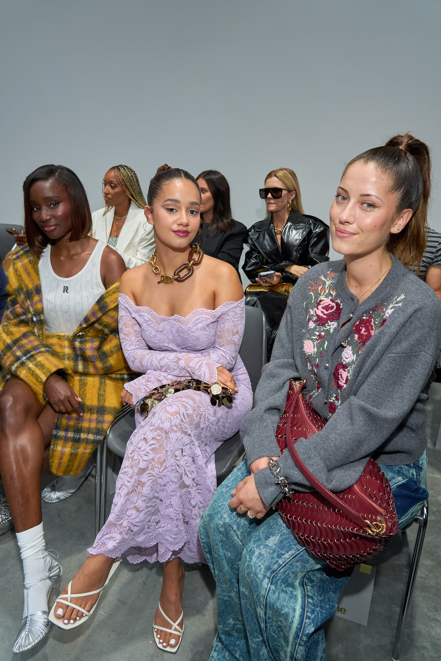 Rabanne Spring 2025 Fashion Show Front Row