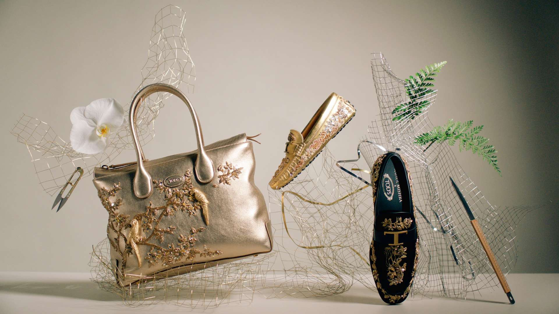 Rahul Mishra and Tod’s Collaborate on Nature-Inspired Collection