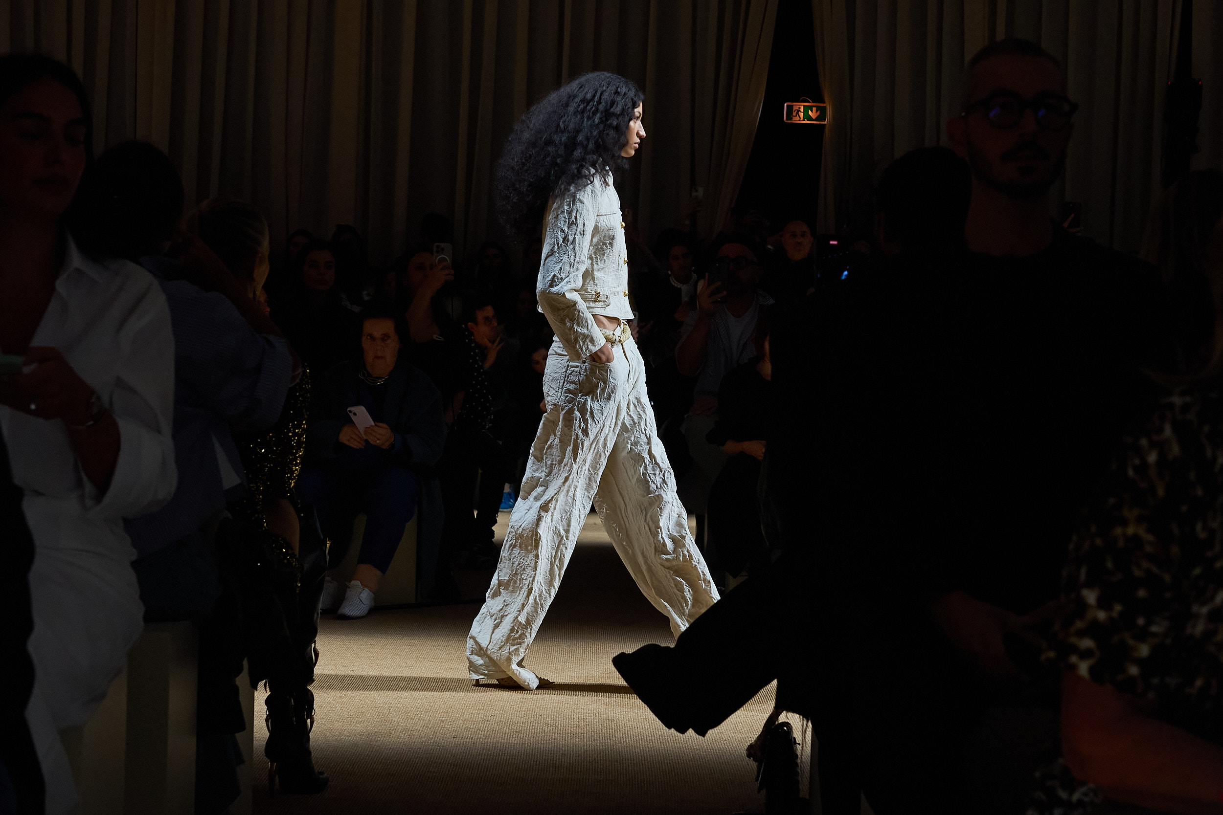 Roberto Cavalli Spring 2025 Fashion Show Atmosphere