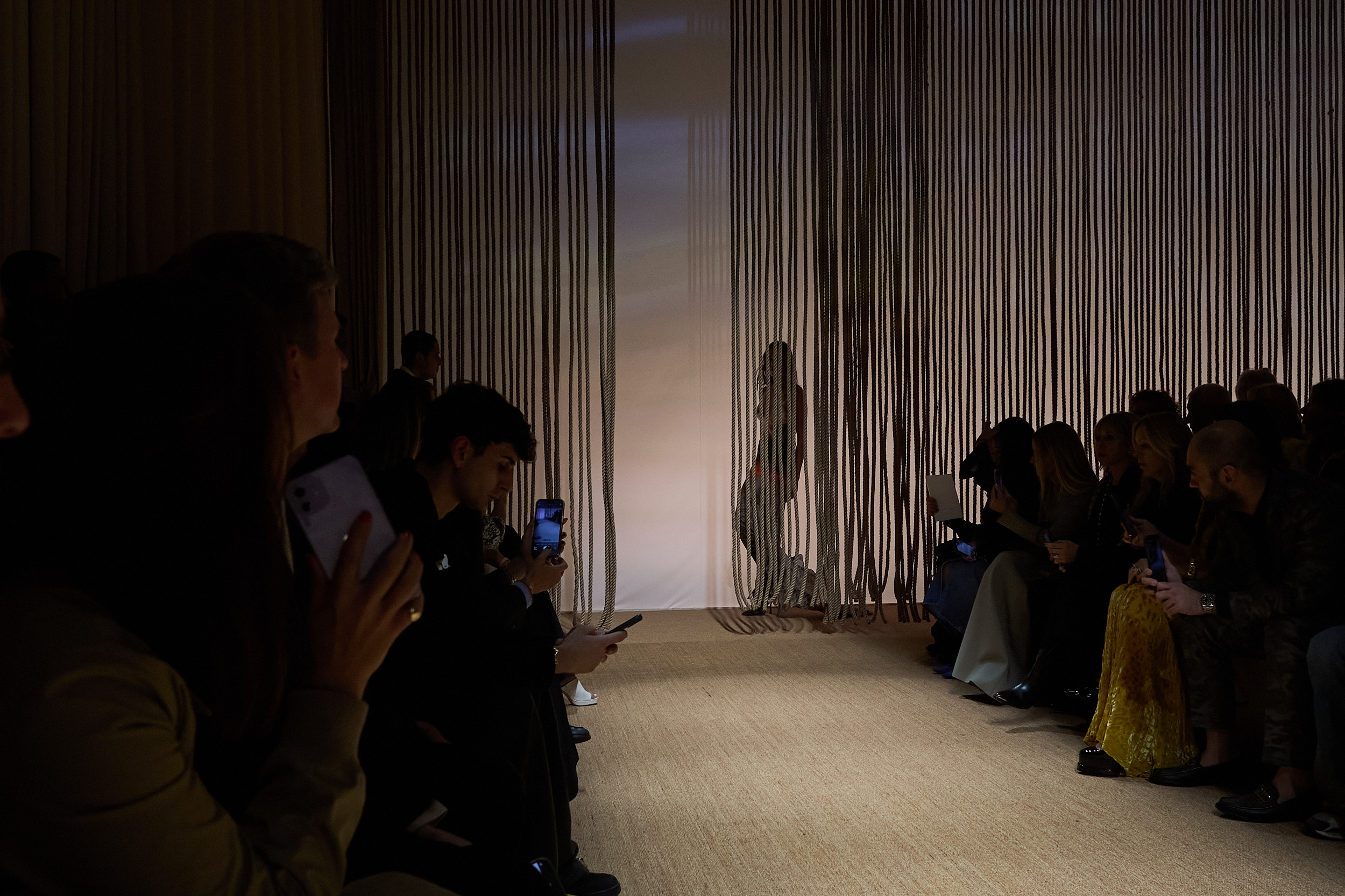 Roberto Cavalli Spring 2025 Fashion Show Atmosphere