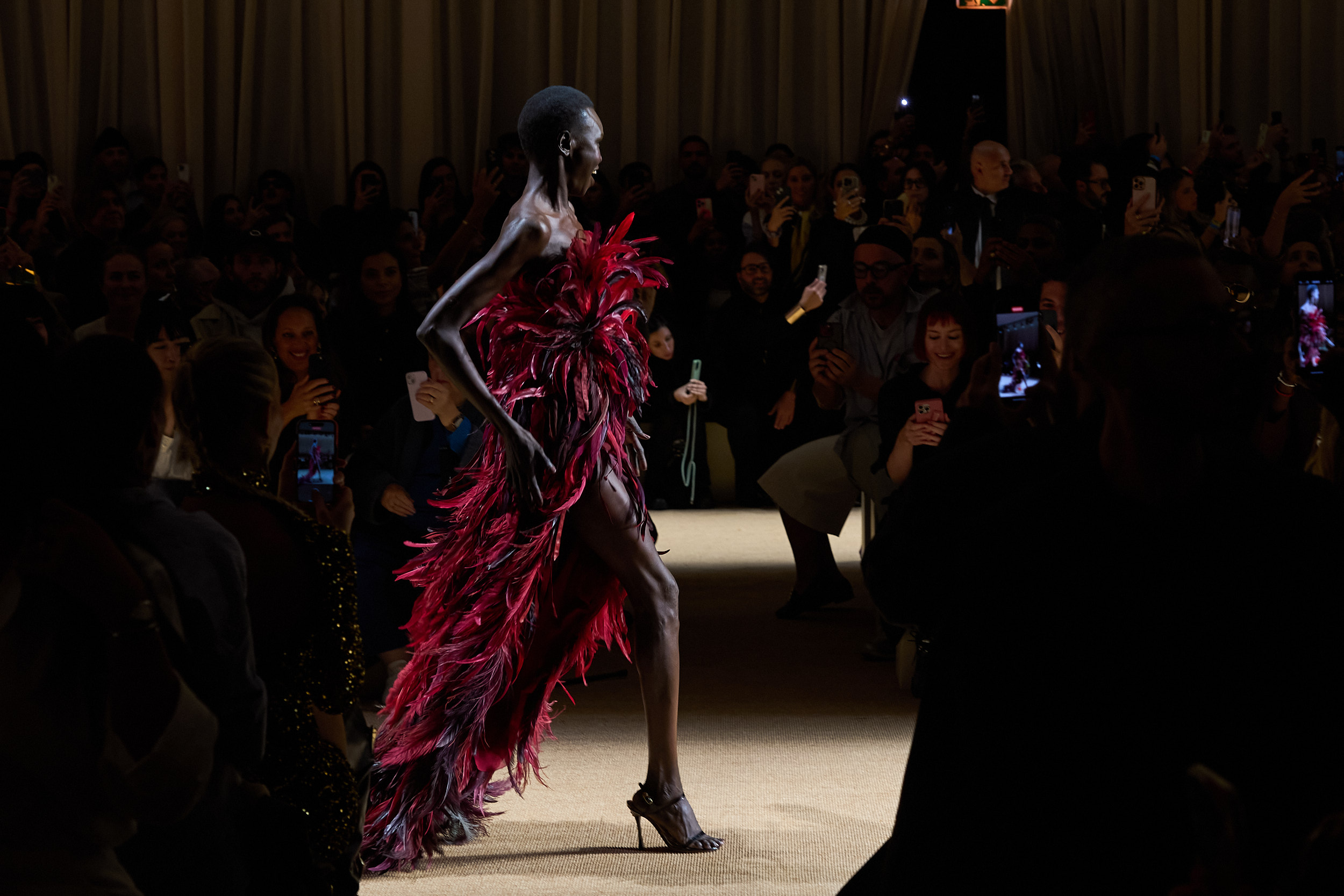 Roberto Cavalli Spring 2025 Fashion Show Atmosphere