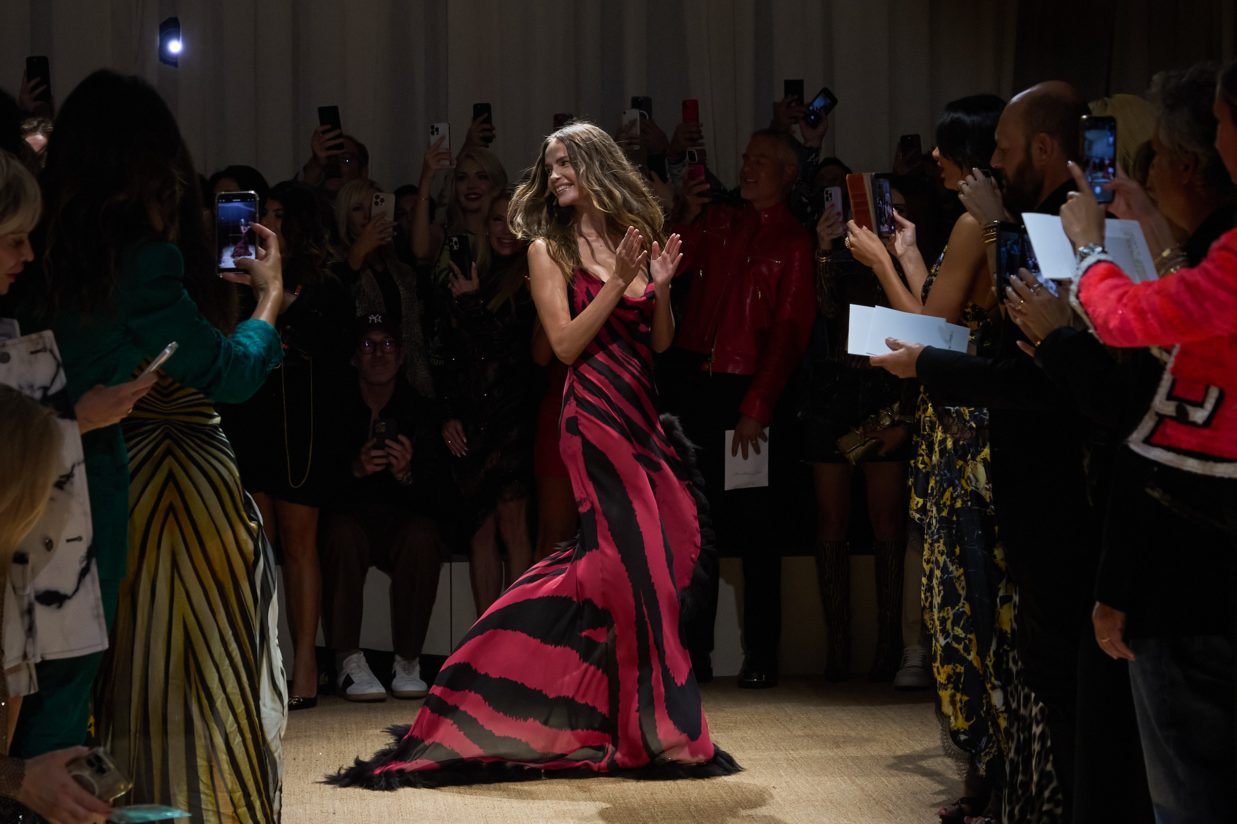 Roberto Cavalli Spring 2025 Fashion Show Atmosphere