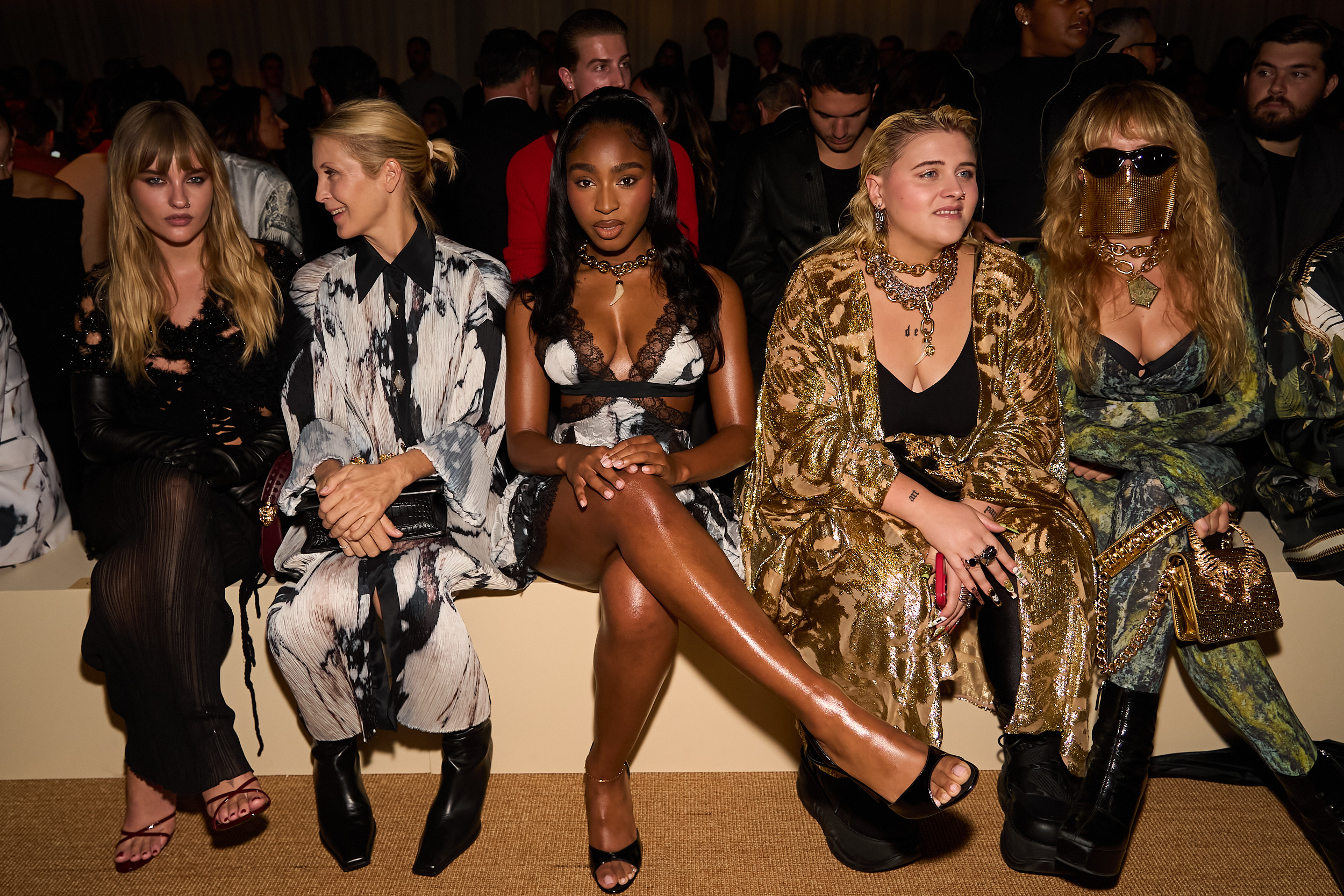 Roberto Cavalli Spring 2025 Fashion Show Front Row