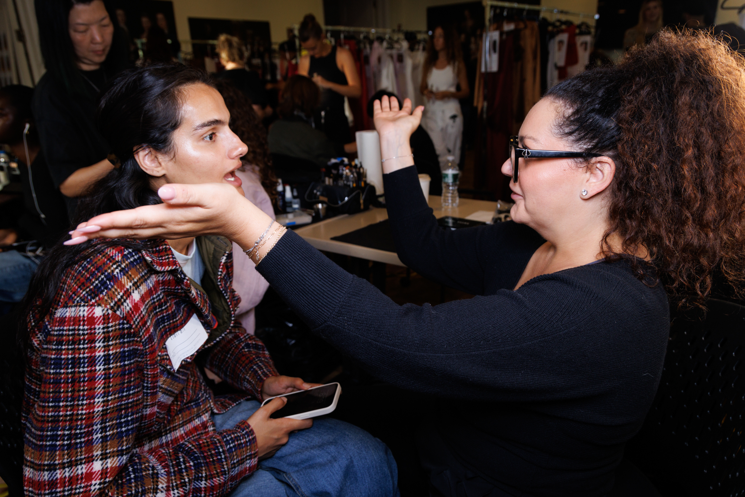 Alejandra Alonso Rojas Spring 2025 Fashion Show Backstage