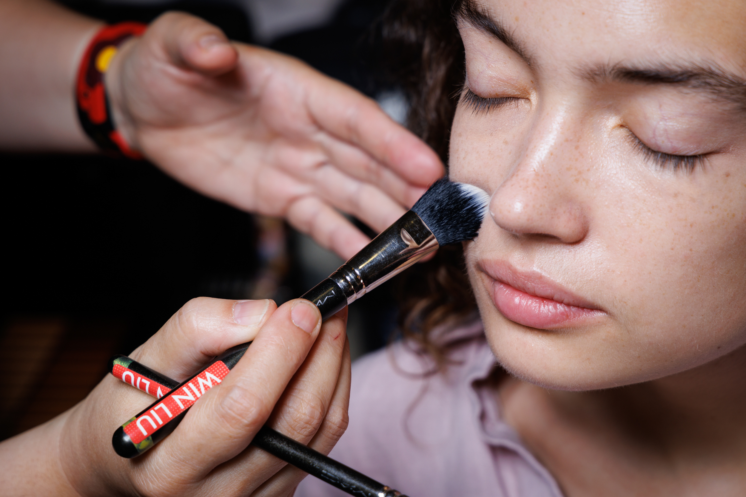 Alejandra Alonso Rojas Spring 2025 Fashion Show Backstage