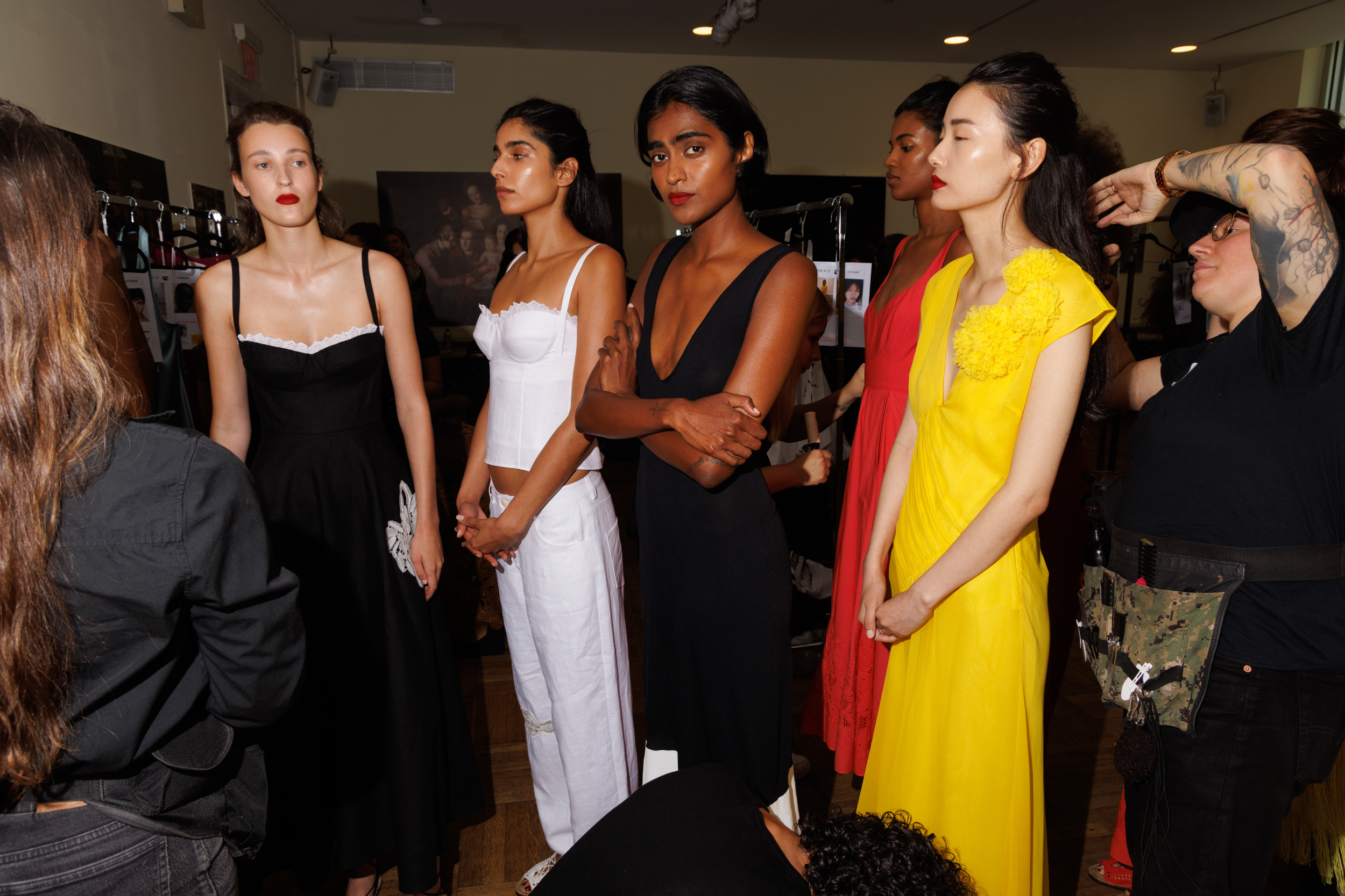 Alejandra Alonso Rojas Spring 2025 Fashion Show Backstage