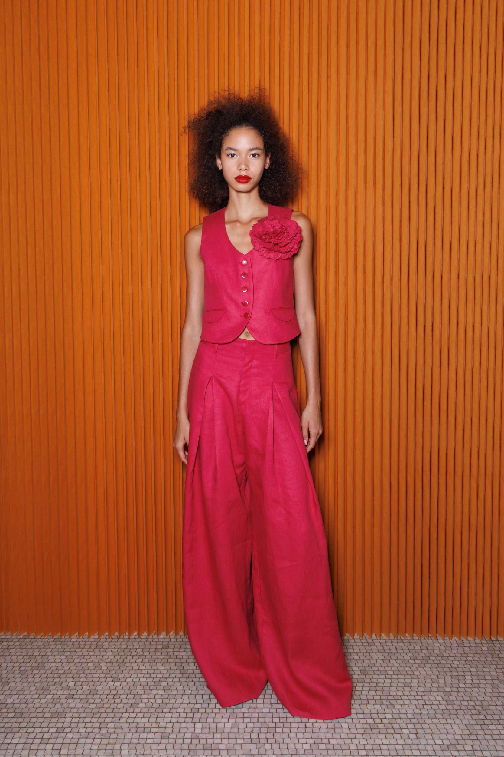 Alejandra Alonso Rojas Spring 2025 Fashion Show Backstage