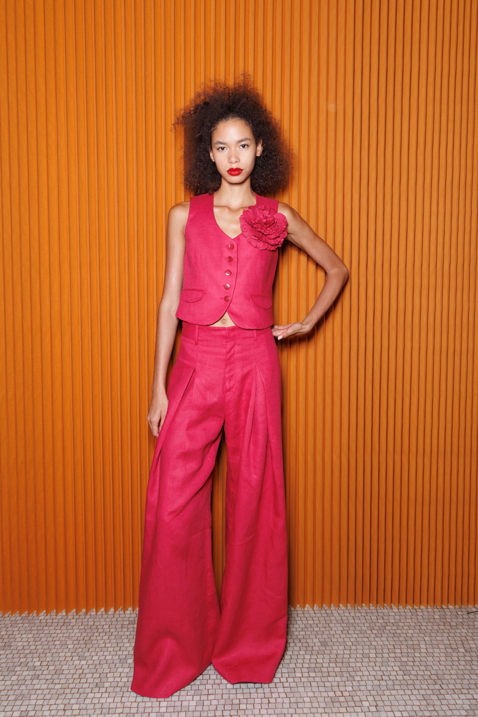 Alejandra Alonso Rojas Spring 2025 Fashion Show Backstage