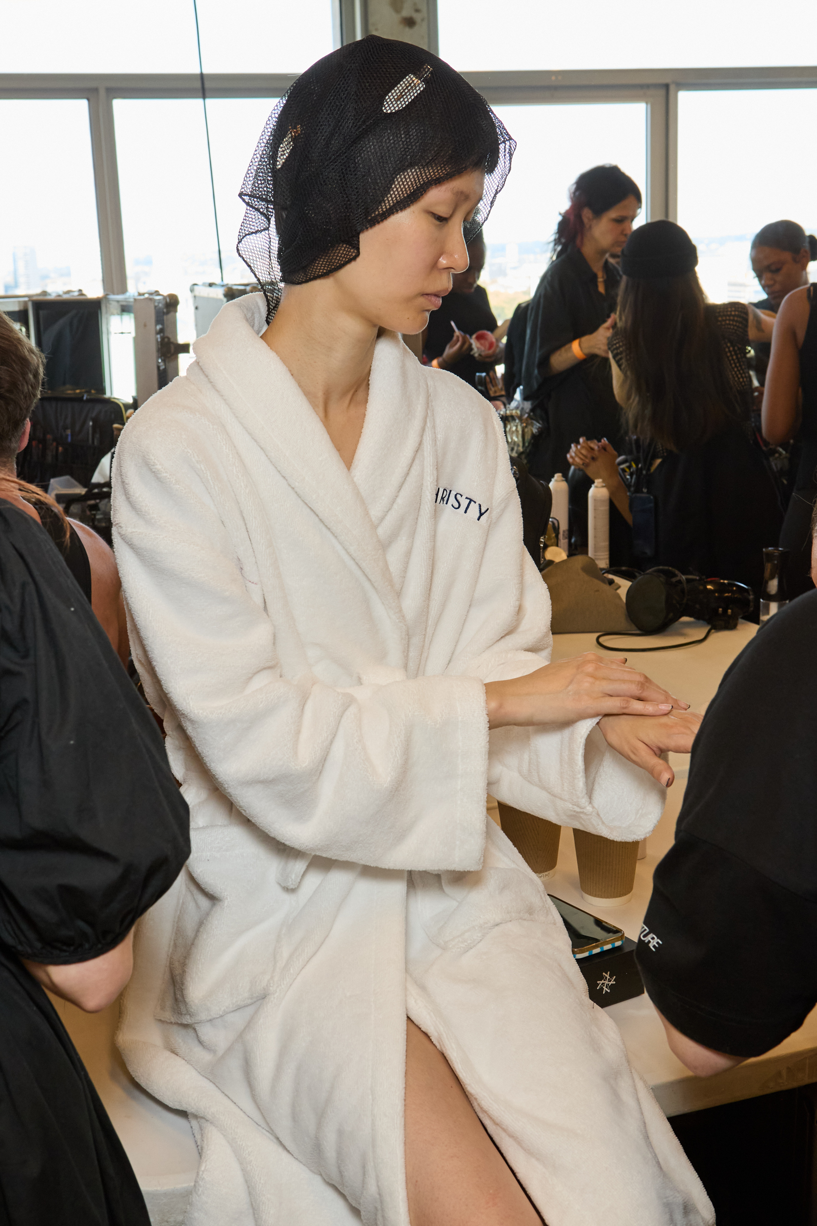 Roksanda Spring 2025 Fashion Show Backstage