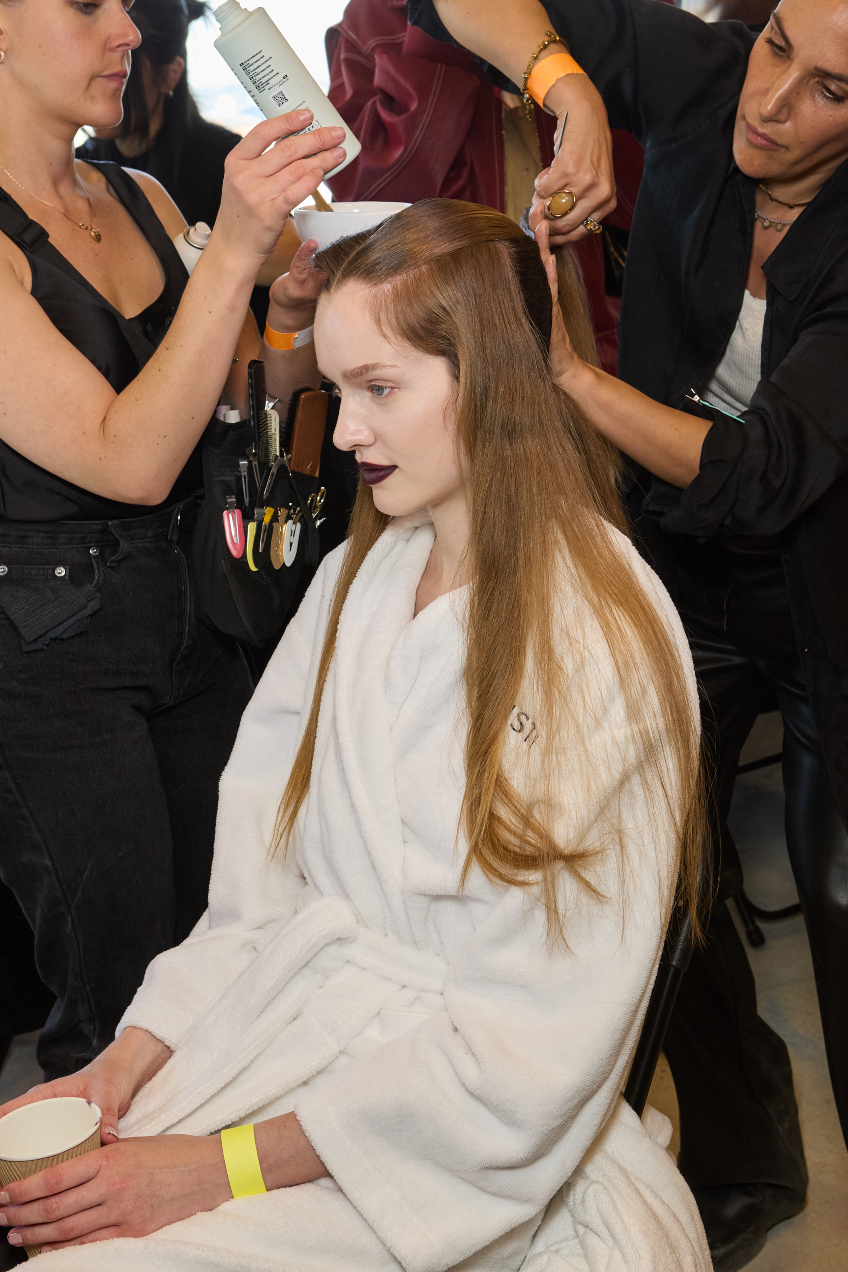 Roksanda Spring 2025 Fashion Show Backstage