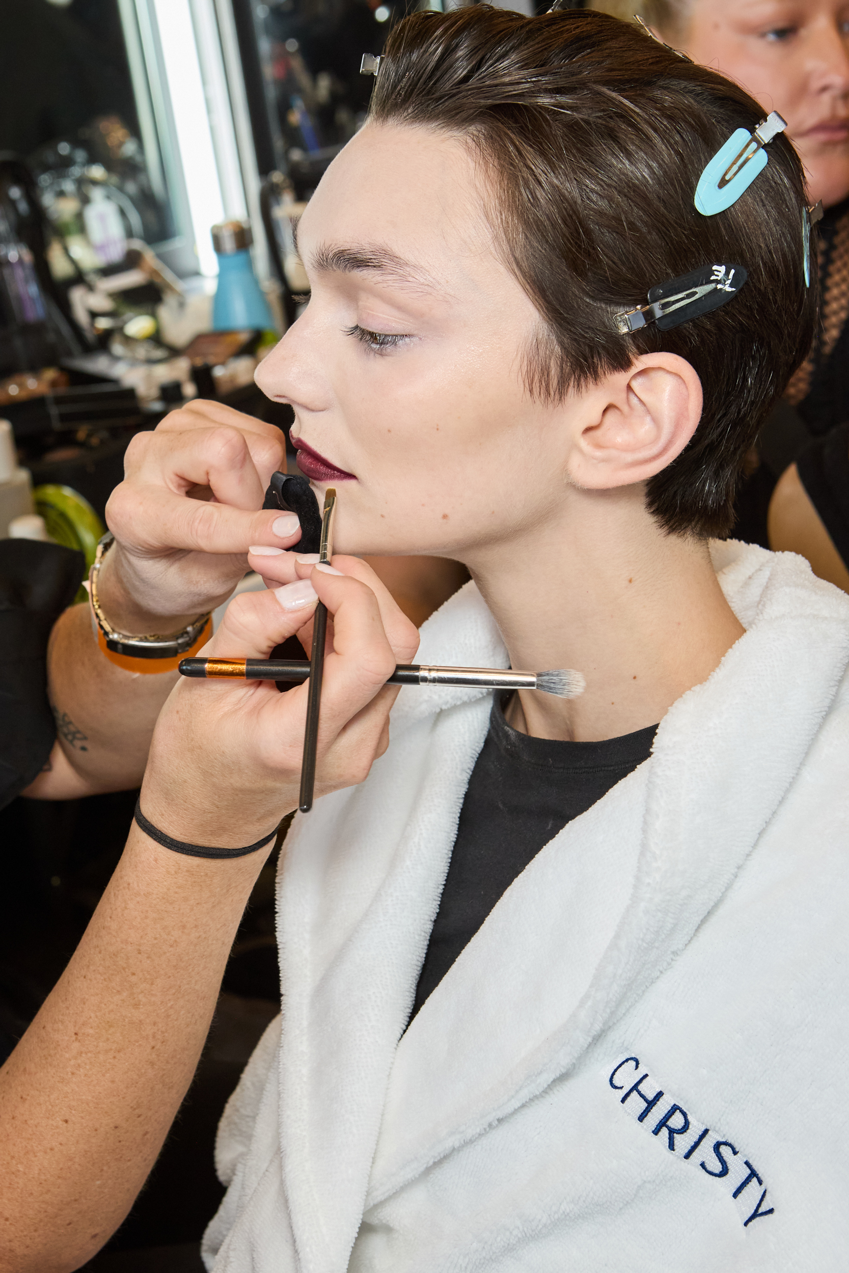 Roksanda Spring 2025 Fashion Show Backstage