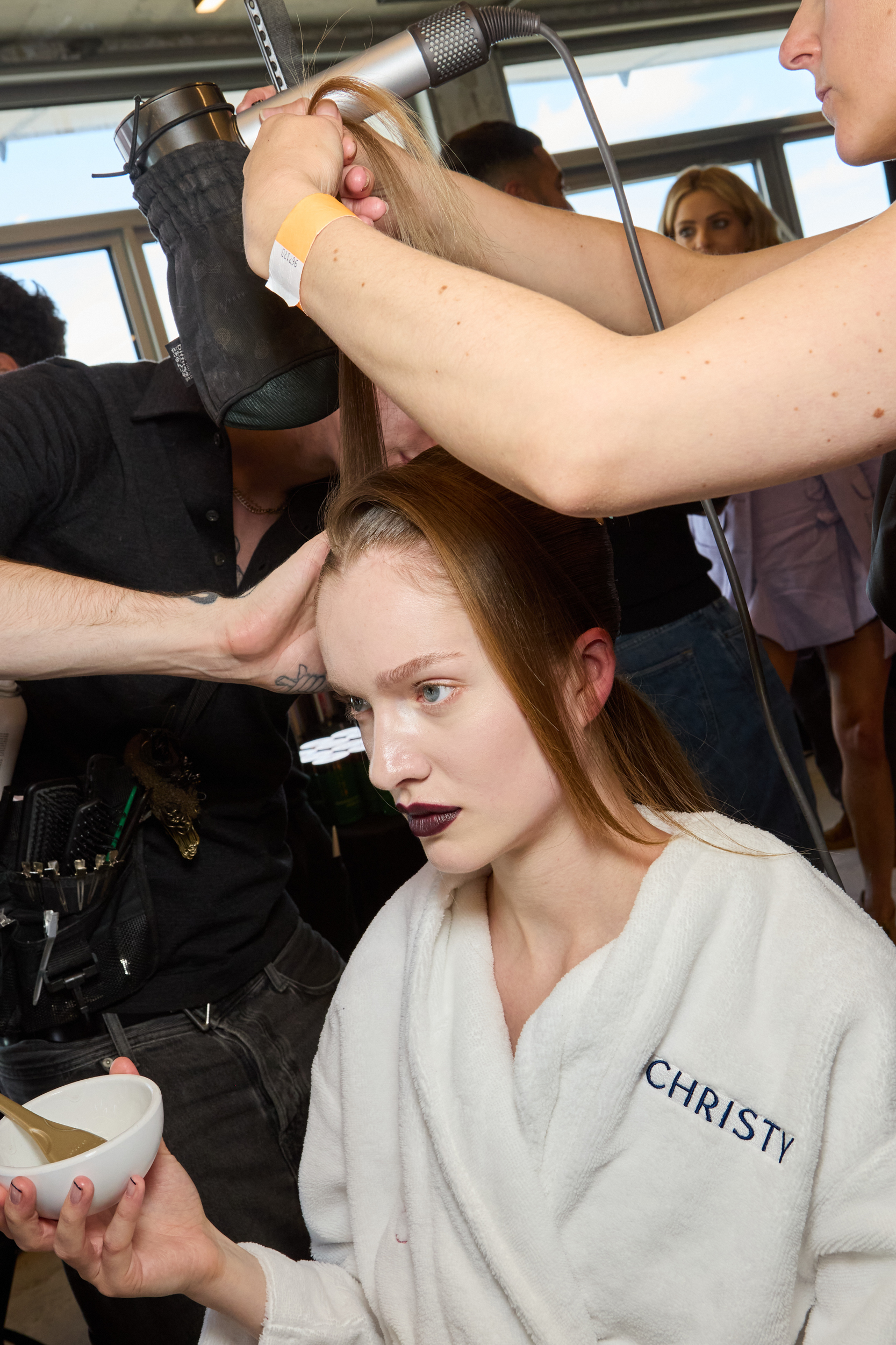 Roksanda Spring 2025 Fashion Show Backstage