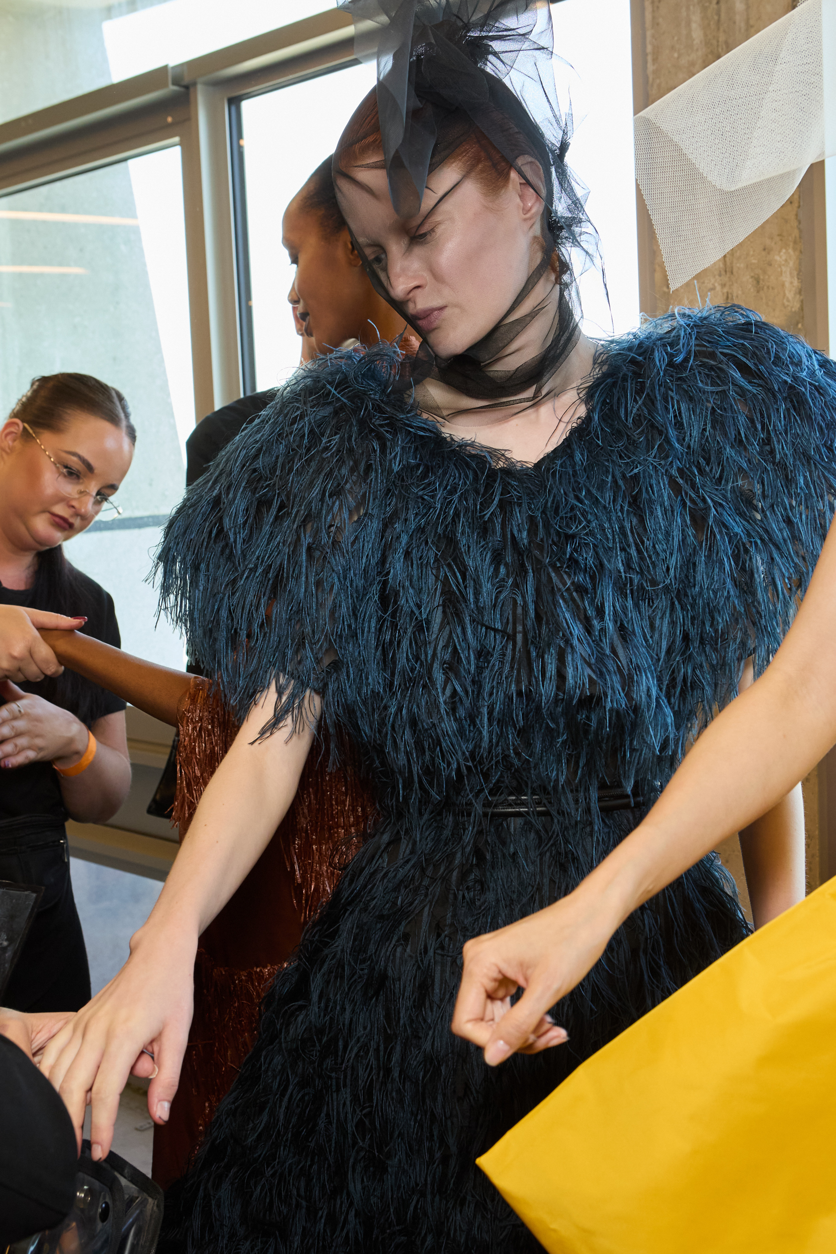 Roksanda Spring 2025 Fashion Show Backstage