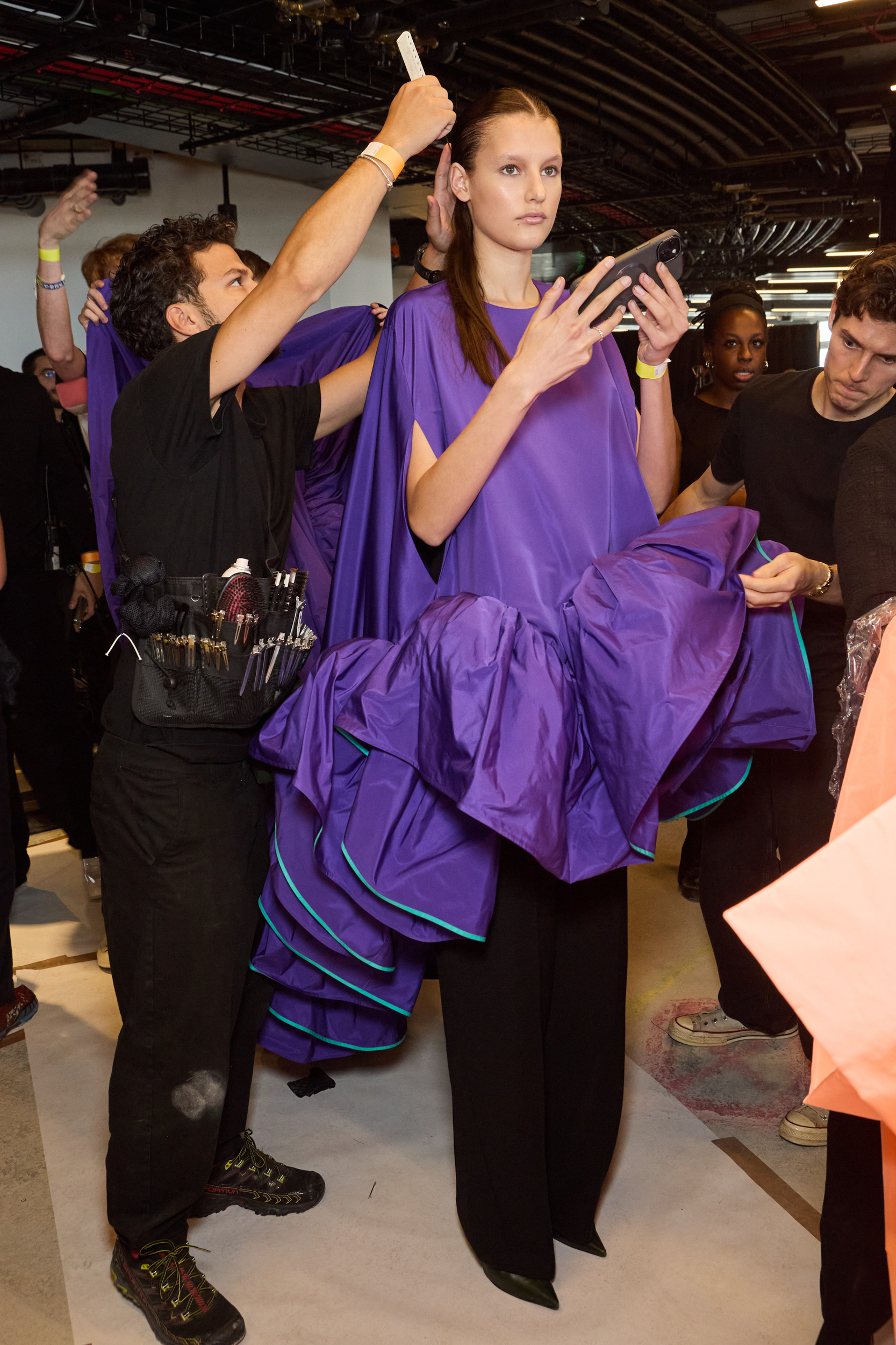 Roksanda Spring 2025 Fashion Show Backstage