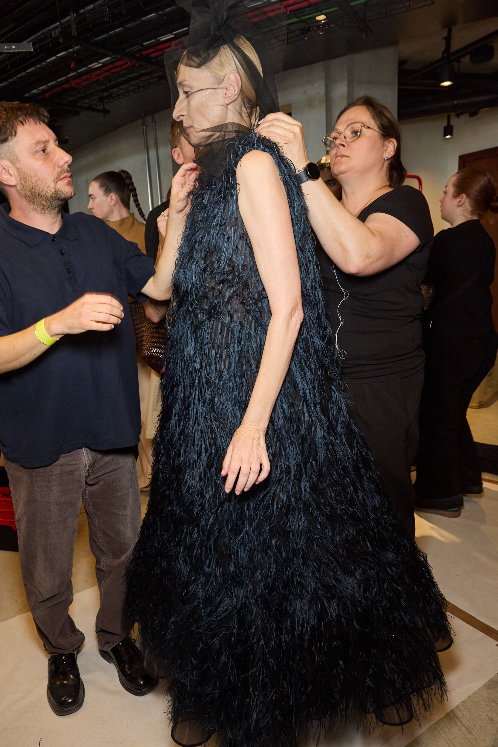 Roksanda Spring 2025 Fashion Show Backstage