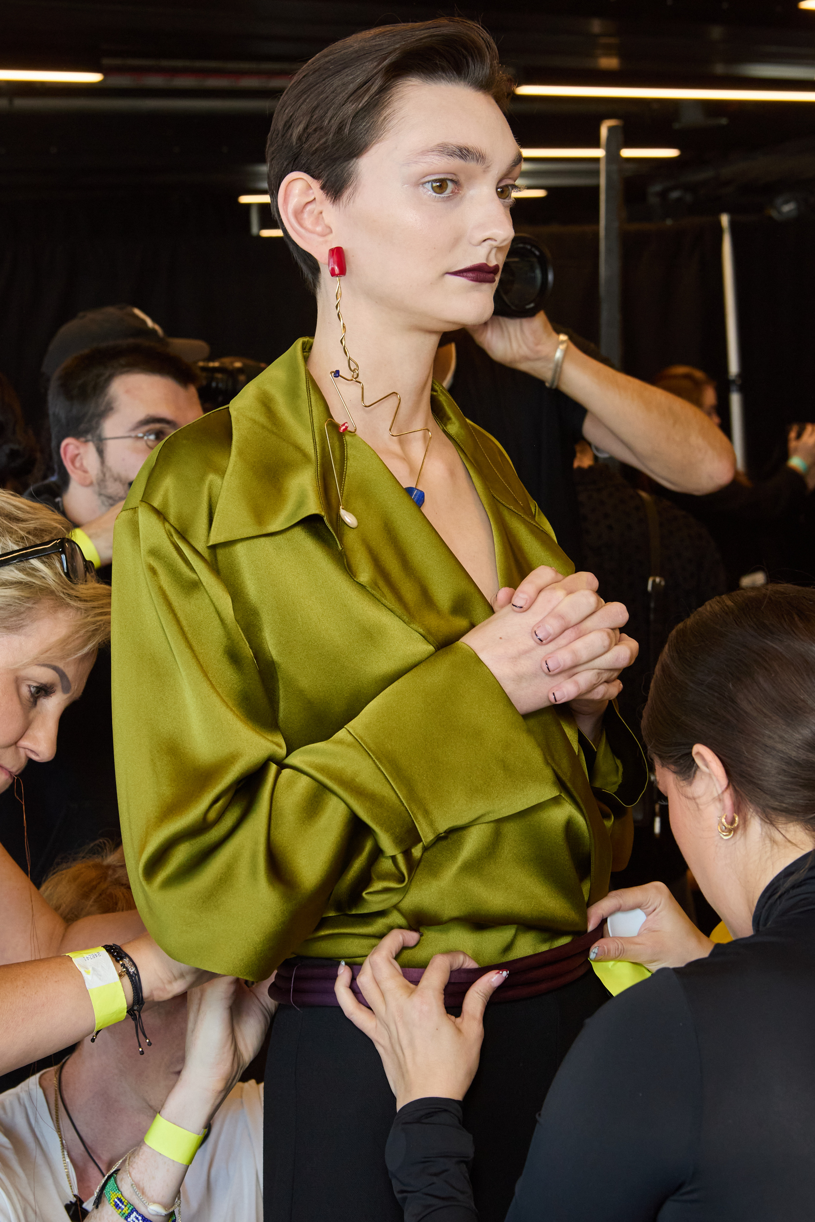 Roksanda Spring 2025 Fashion Show Backstage