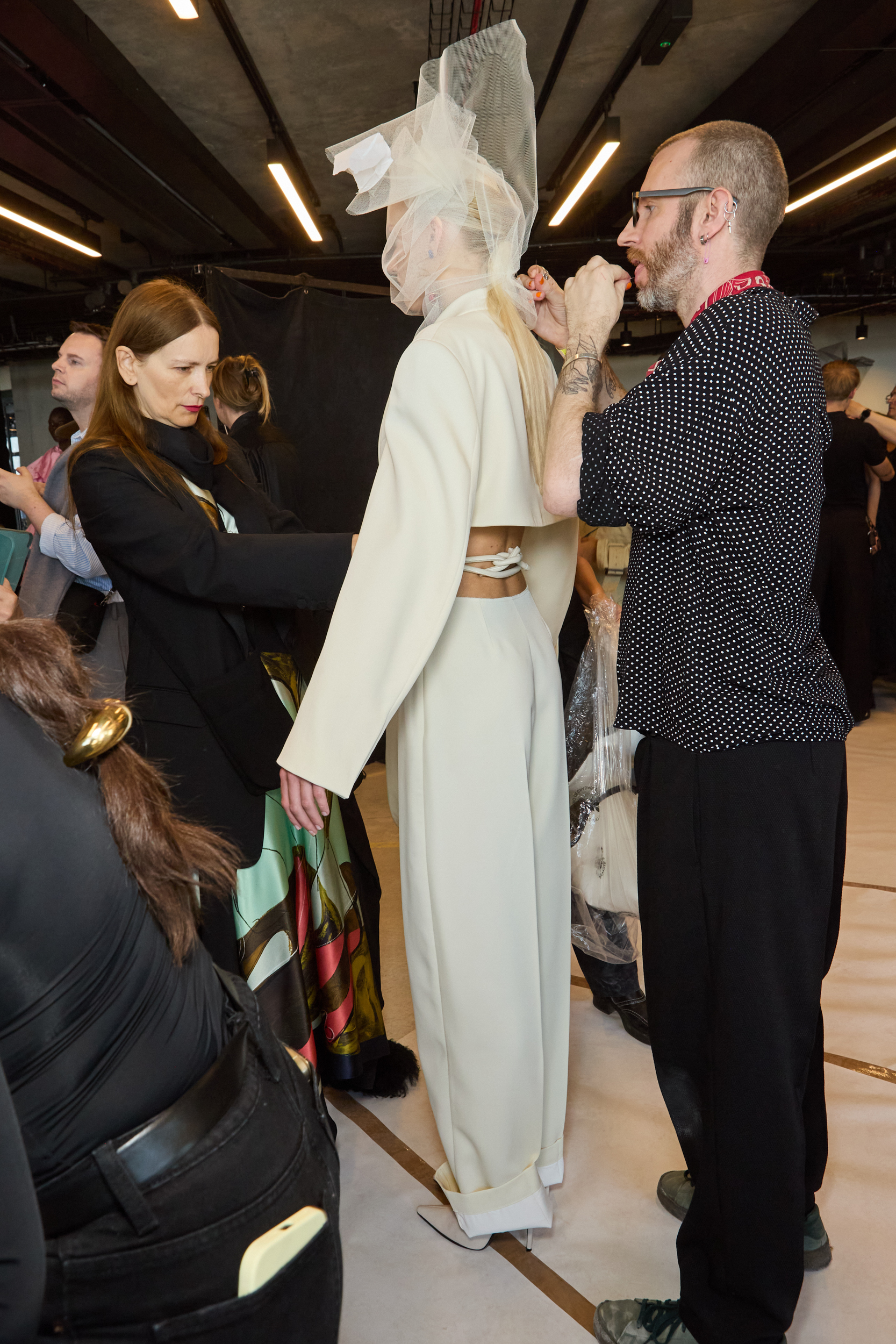 Roksanda Spring 2025 Fashion Show Backstage