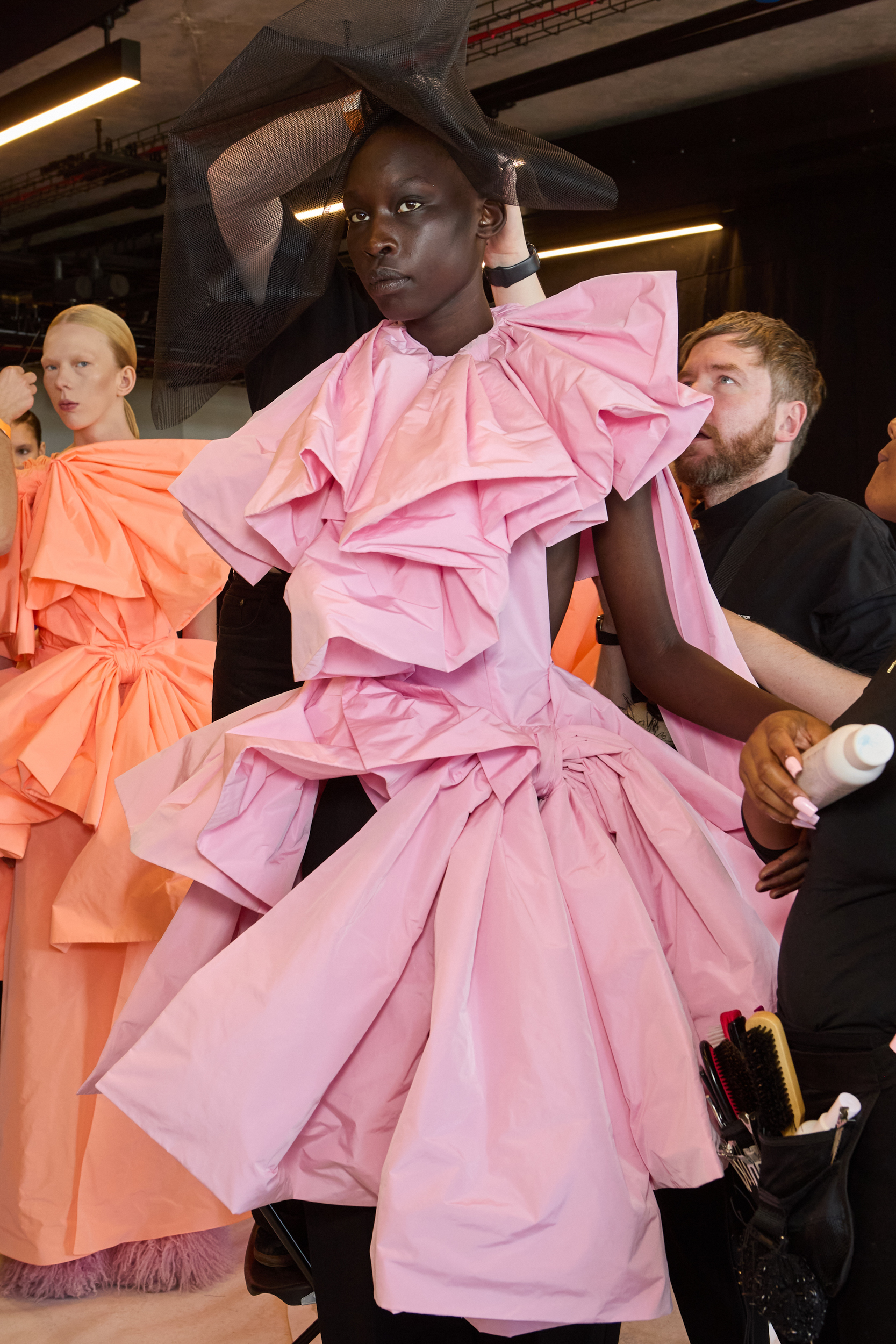 Roksanda Spring 2025 Fashion Show Backstage