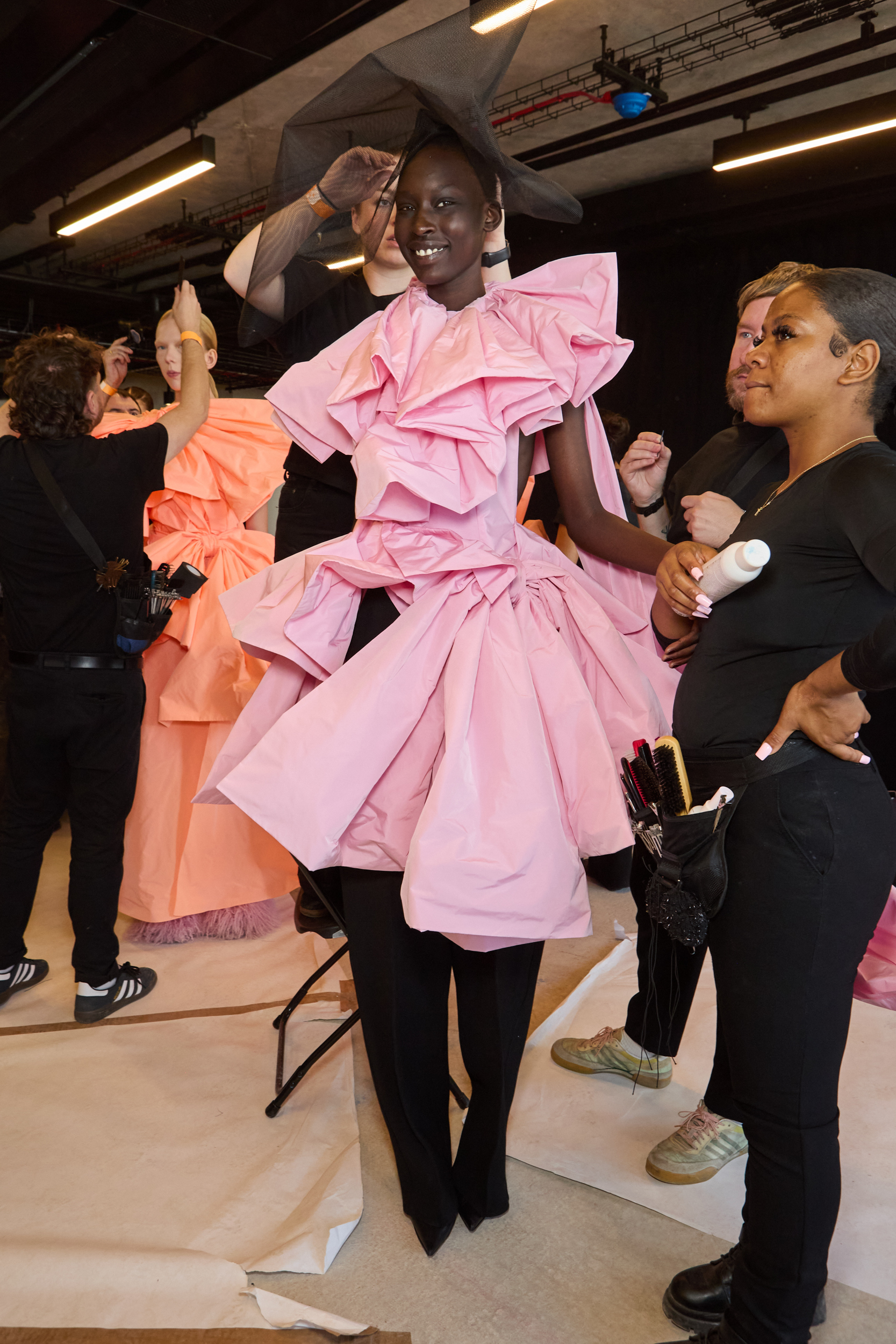 Roksanda Spring 2025 Fashion Show Backstage