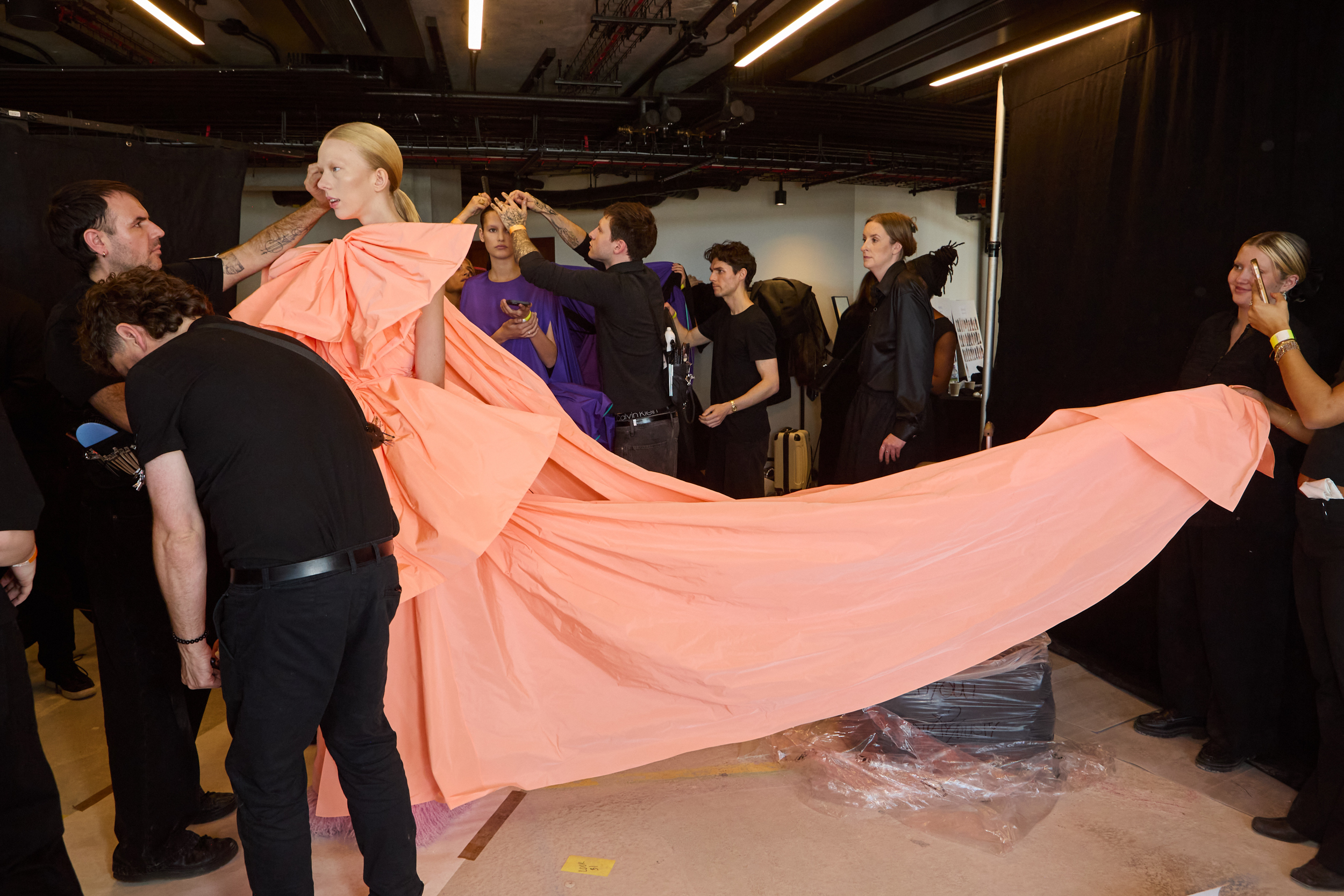 Roksanda Spring 2025 Fashion Show Backstage