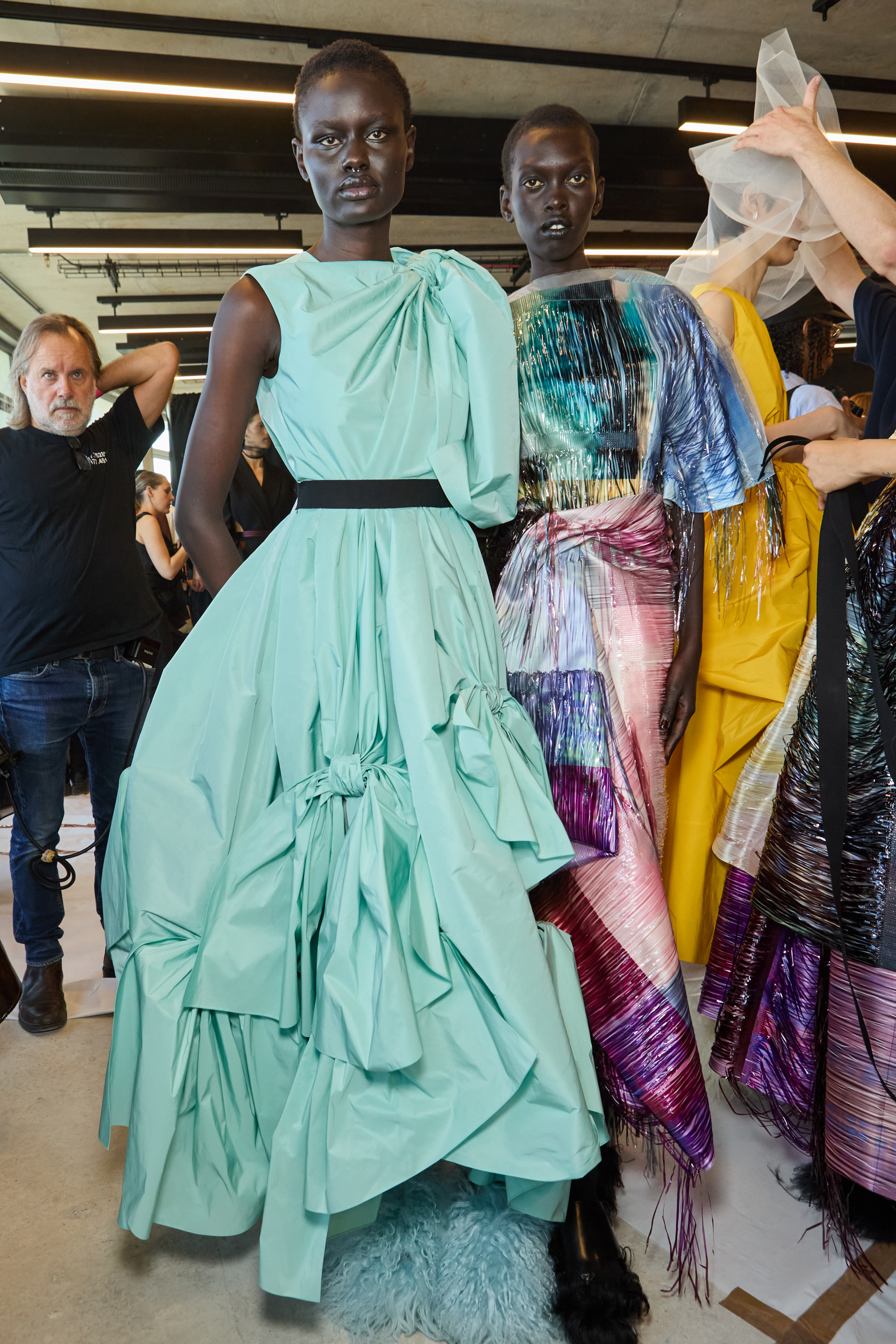 Roksanda Spring 2025 Fashion Show Backstage