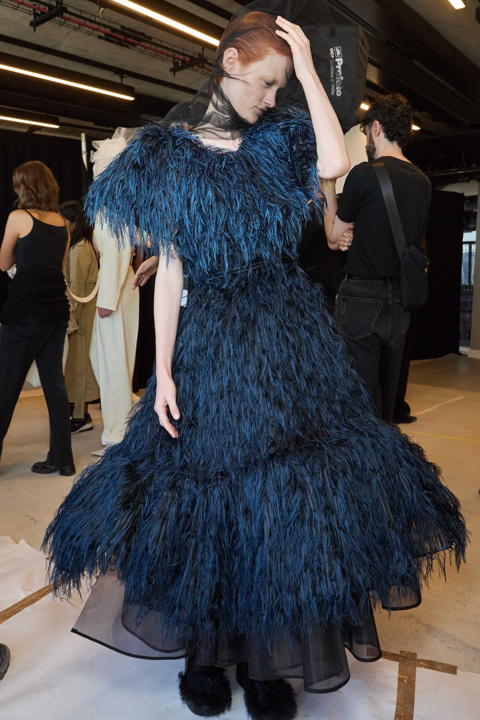 Roksanda Spring 2025 Fashion Show Backstage