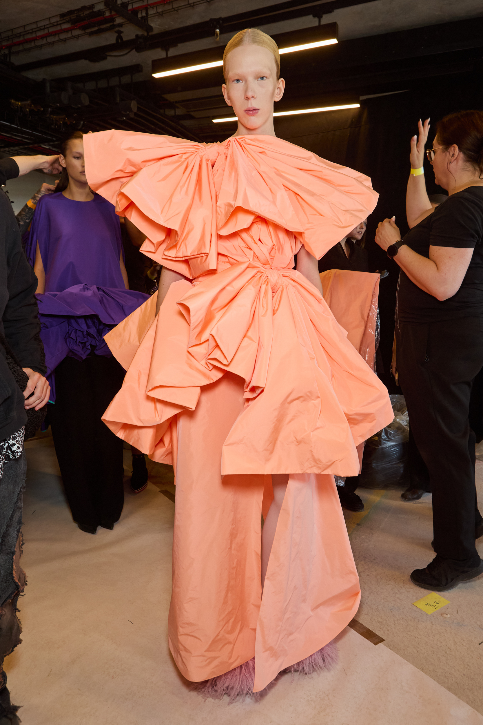 Roksanda Spring 2025 Fashion Show Backstage