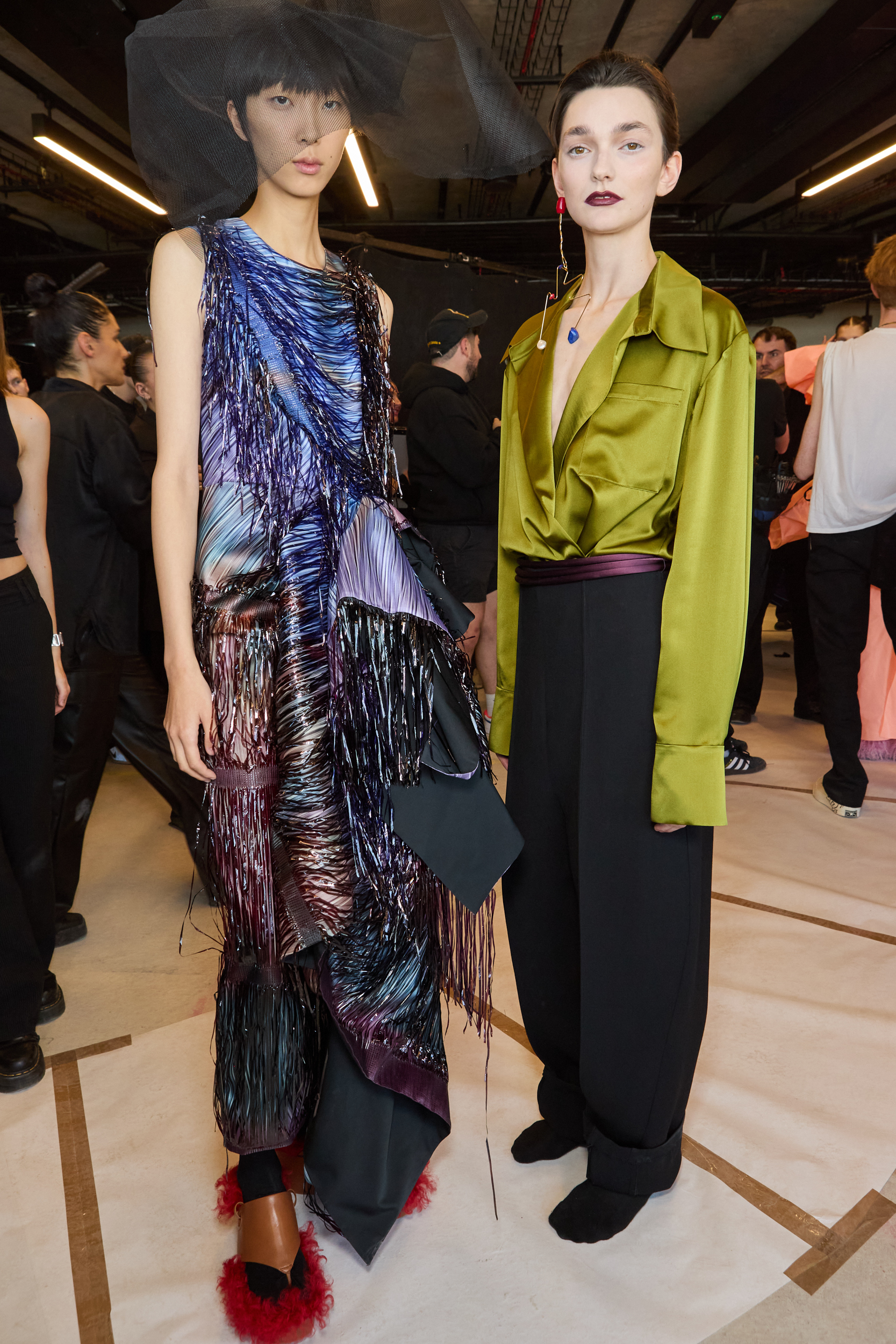 Roksanda Spring 2025 Fashion Show Backstage