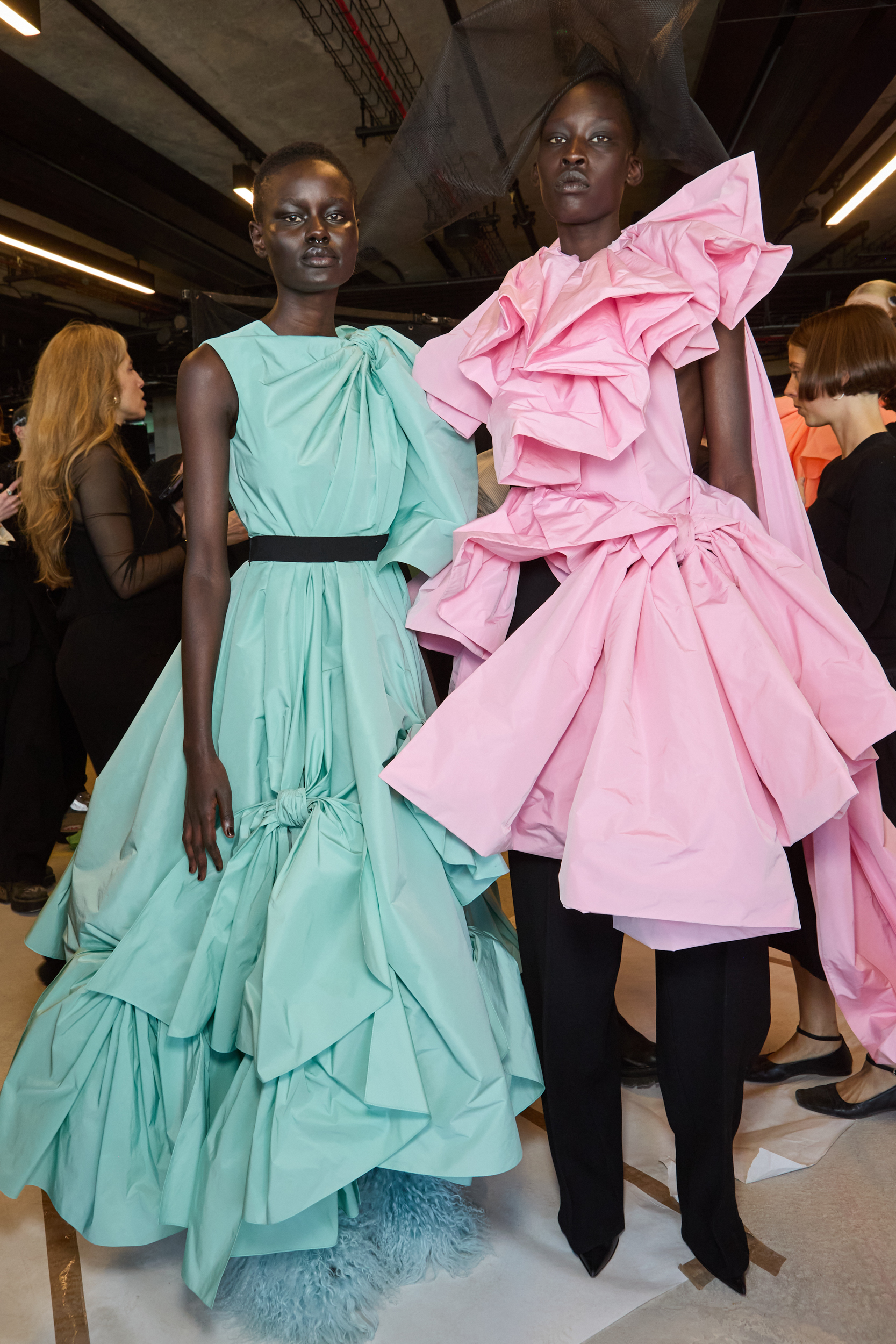 Roksanda Spring 2025 Fashion Show Backstage