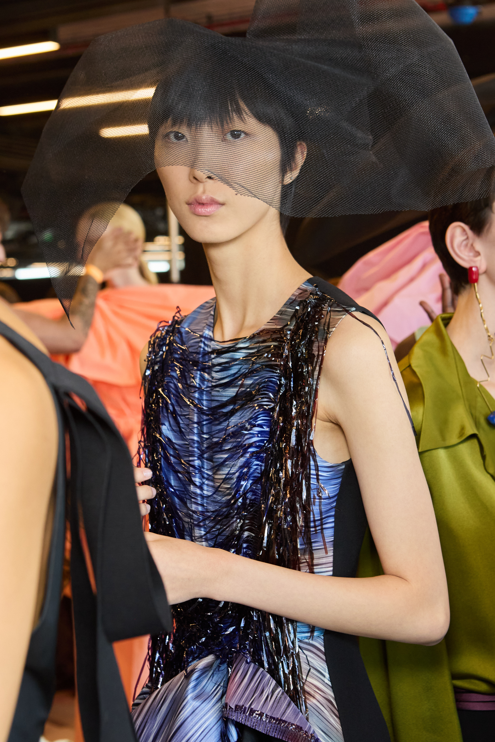 Roksanda Spring 2025 Fashion Show Backstage