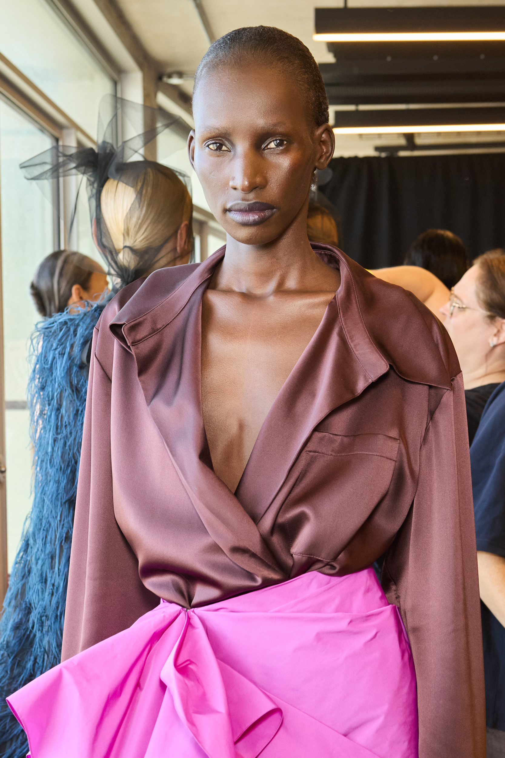 Roksanda Spring 2025 Fashion Show Backstage