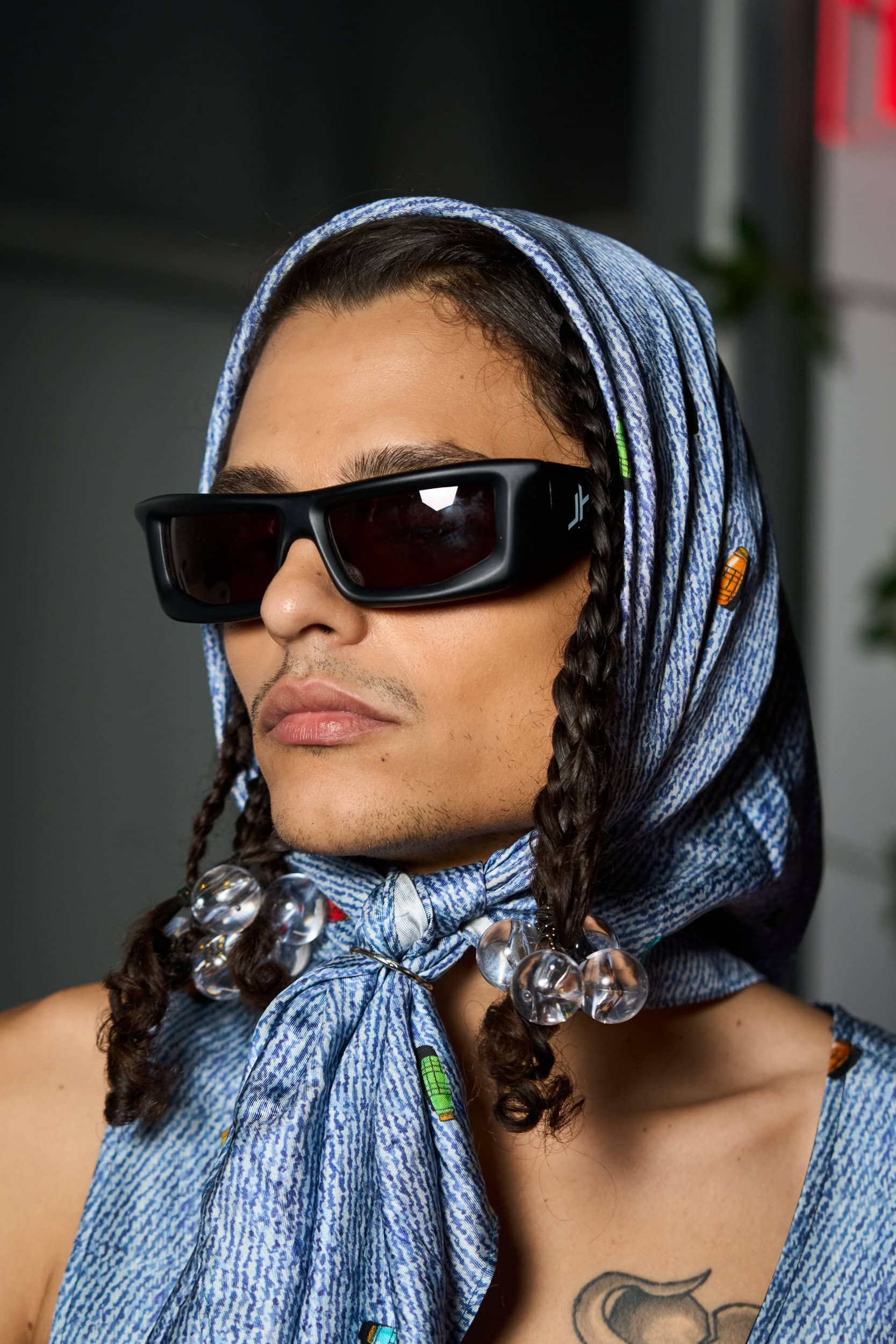 Romeo Hunte Spring 2025 Fashion Show Backstage
