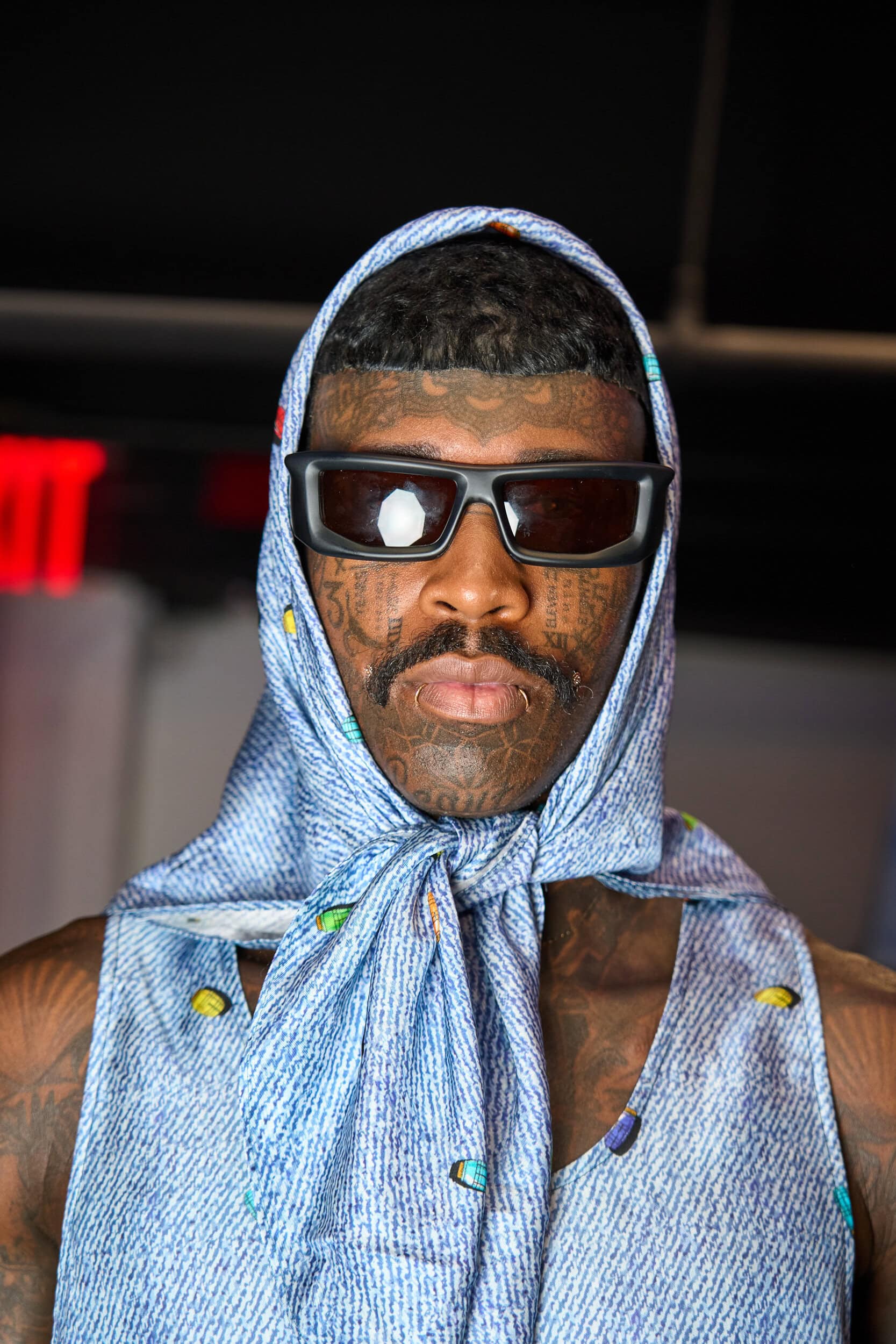Romeo Hunte Spring 2025 Fashion Show Backstage