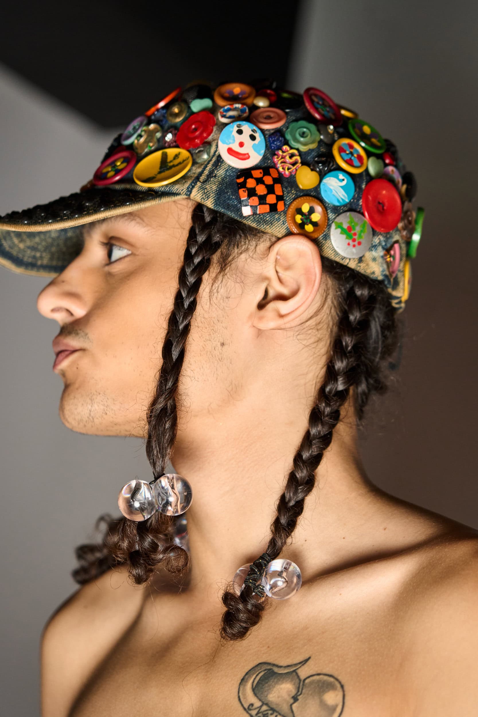 Romeo Hunte Spring 2025 Fashion Show Backstage