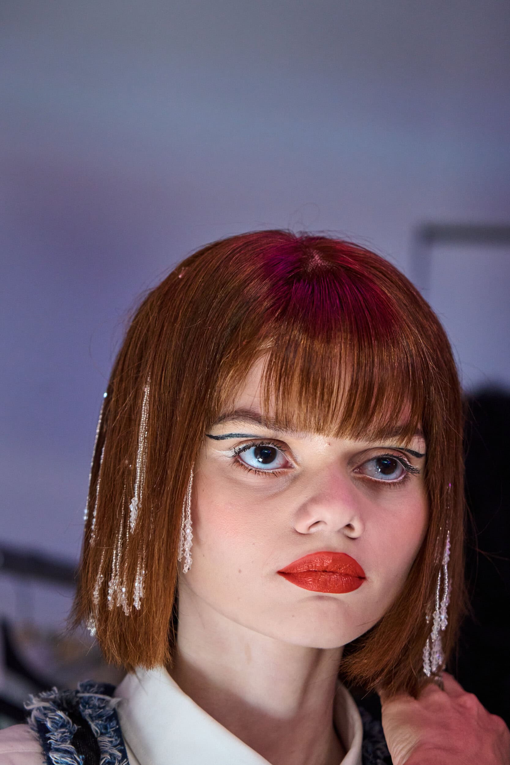 Romeo Hunte Spring 2025 Fashion Show Backstage
