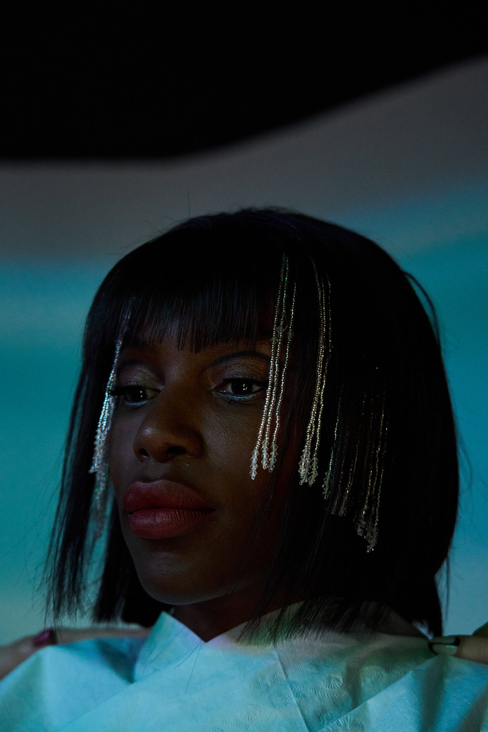 Romeo Hunte Spring 2025 Fashion Show Backstage