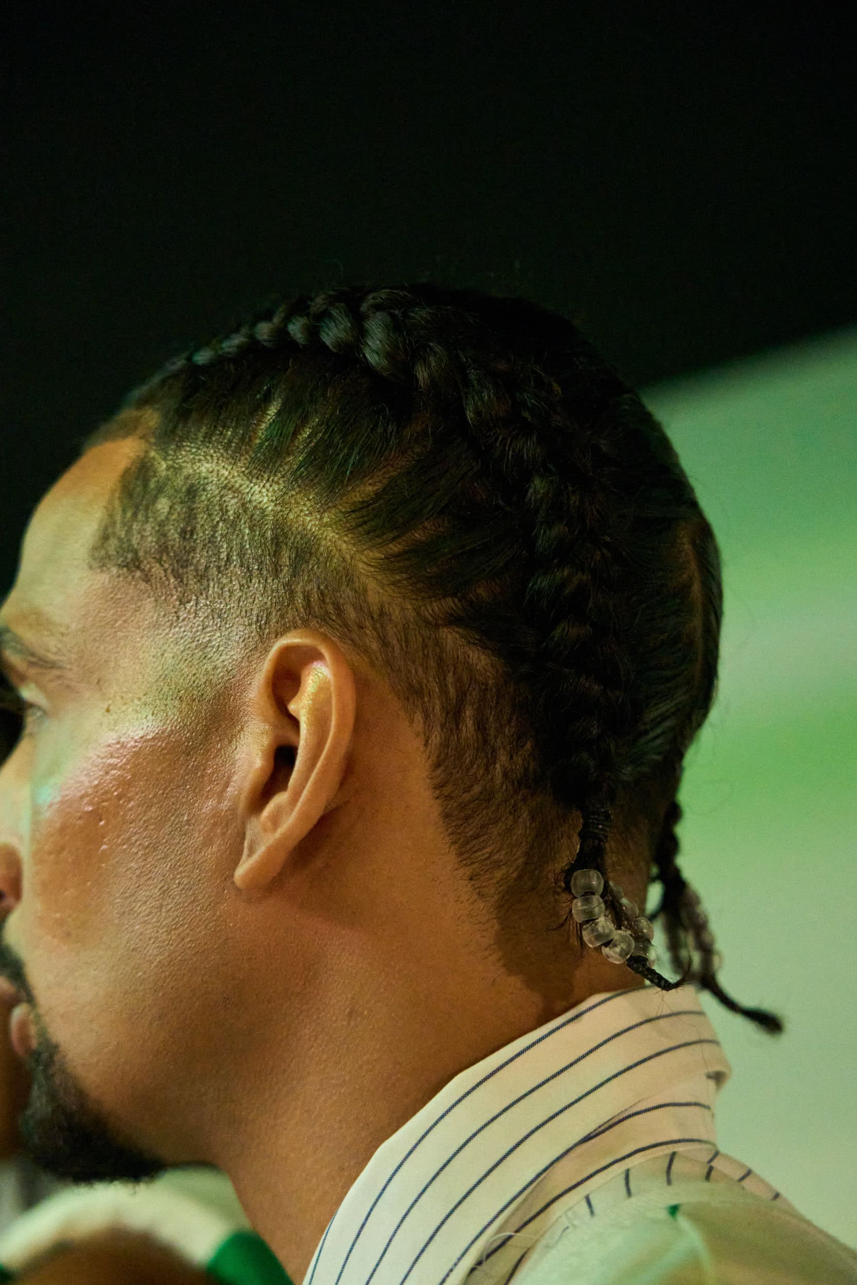 Romeo Hunte Spring 2025 Fashion Show Backstage