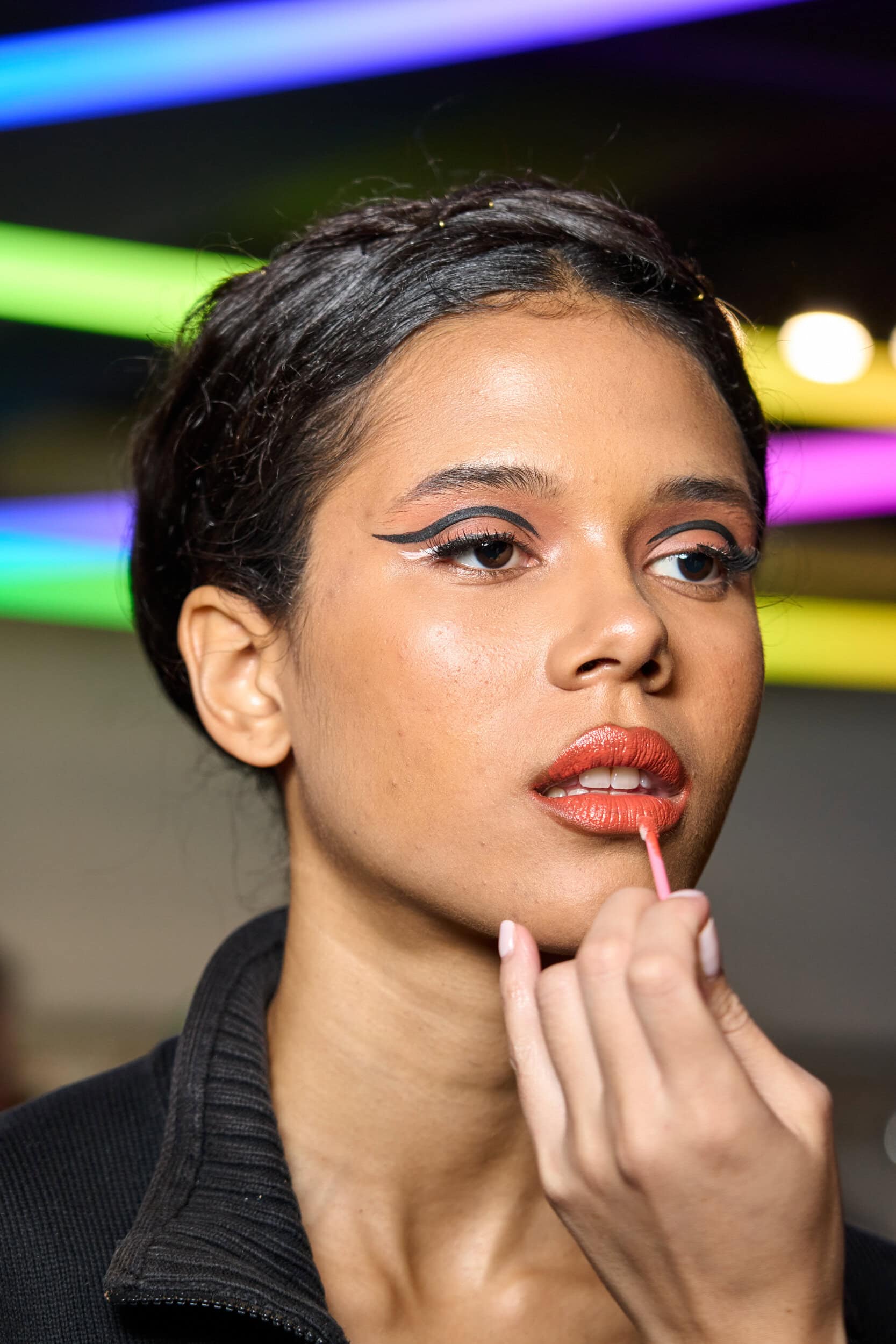 Romeo Hunte Spring 2025 Fashion Show Backstage