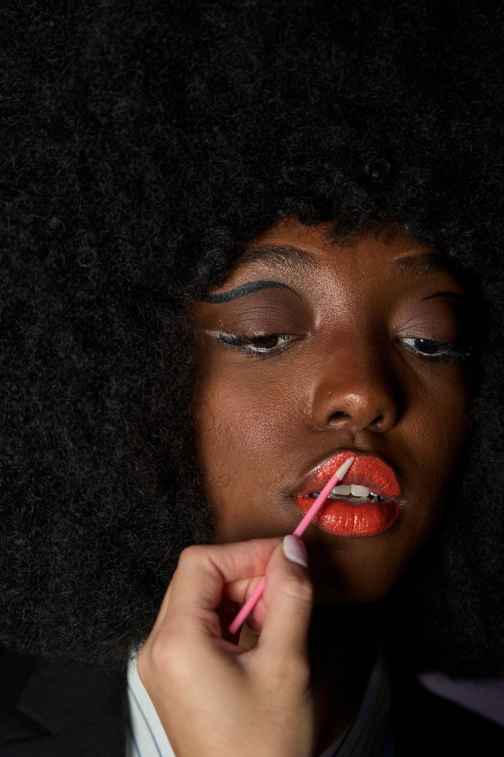 Romeo Hunte Spring 2025 Fashion Show Backstage
