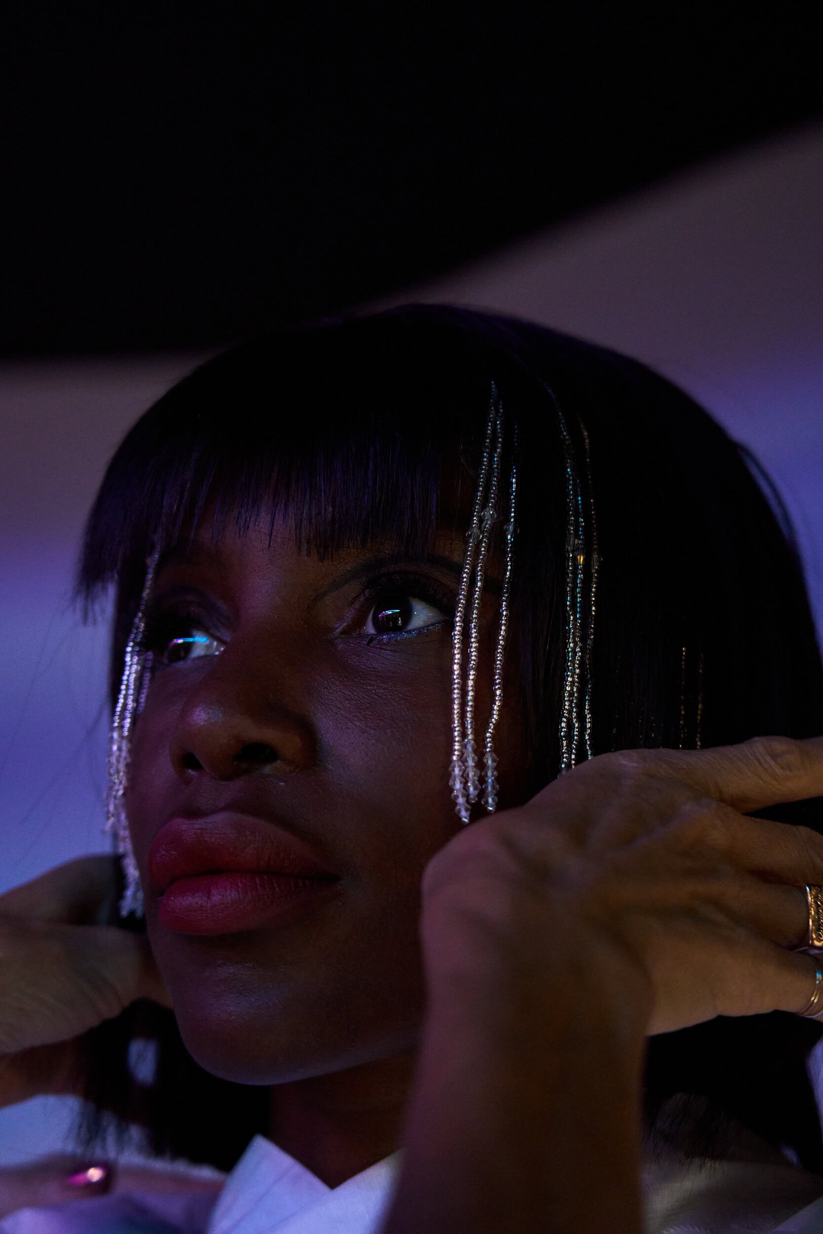 Romeo Hunte Spring 2025 Fashion Show Backstage