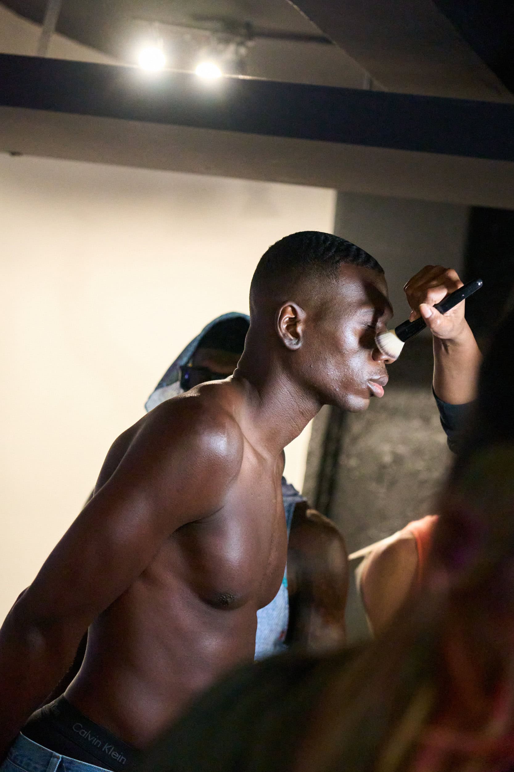 Romeo Hunte Spring 2025 Fashion Show Backstage