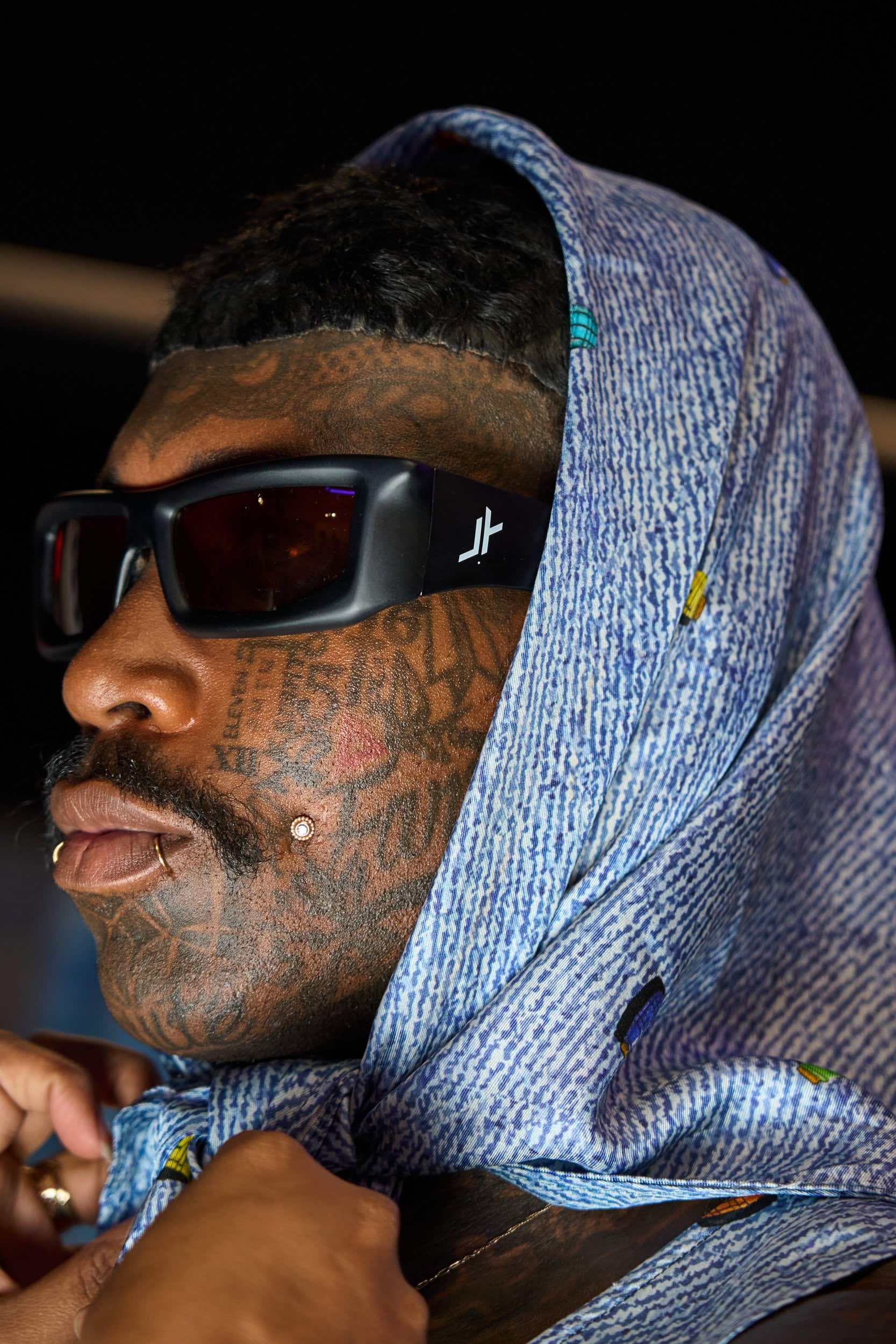 Romeo Hunte Spring 2025 Fashion Show Backstage