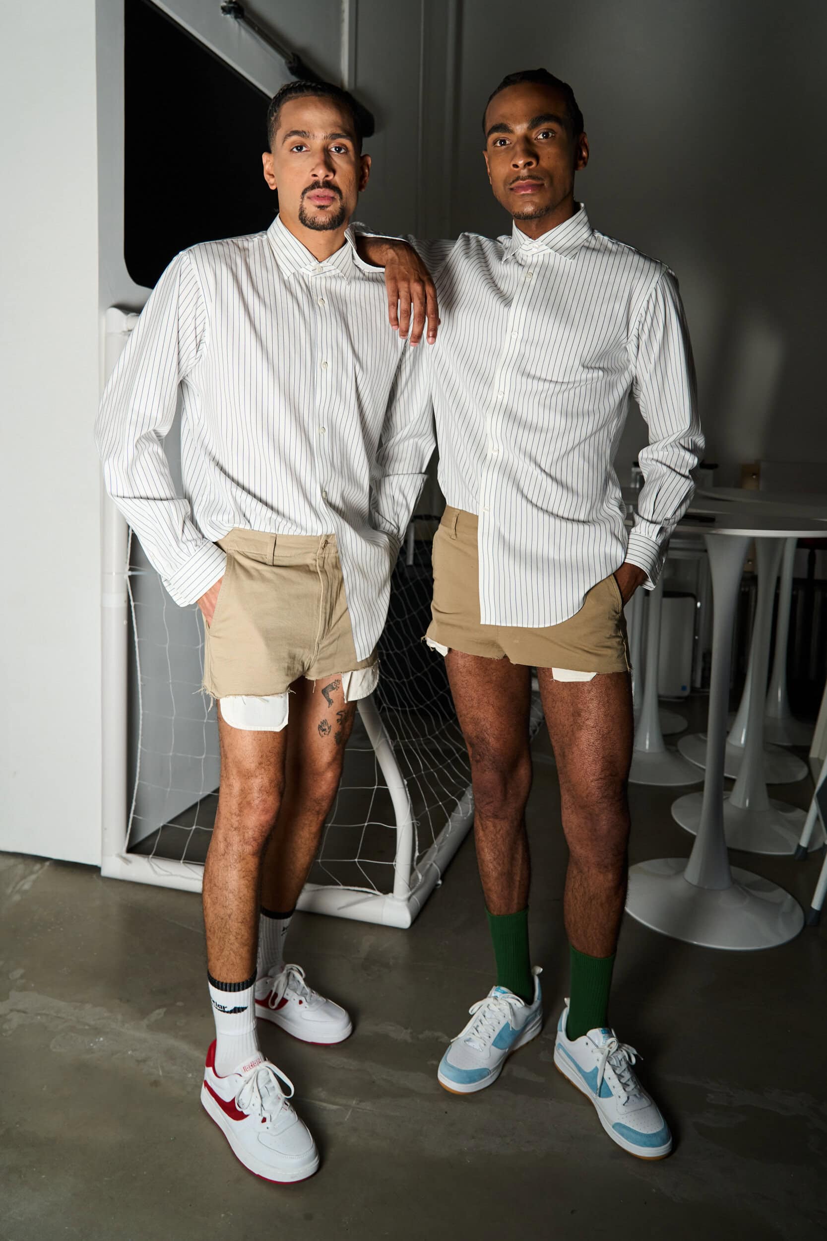 Romeo Hunte Spring 2025 Fashion Show Backstage