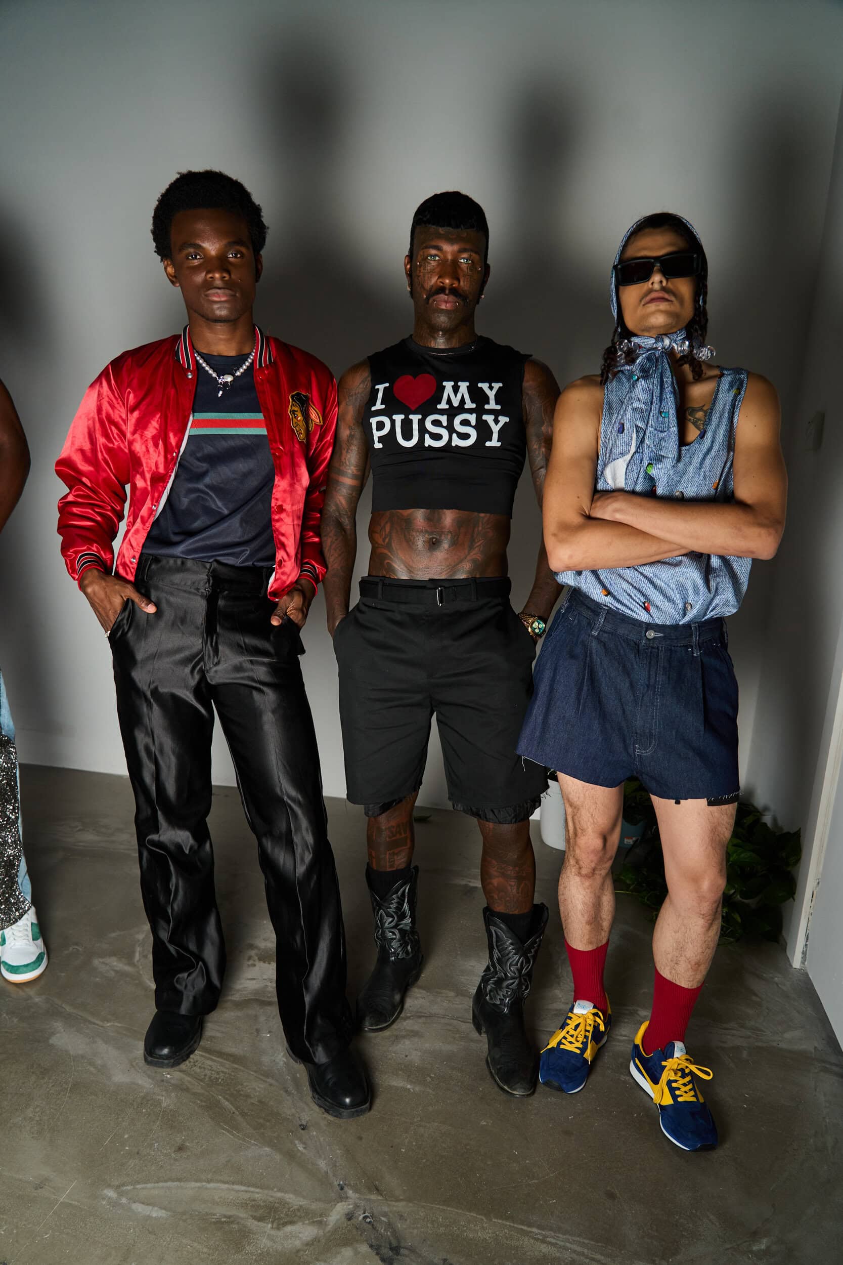 Romeo Hunte Spring 2025 Fashion Show Backstage