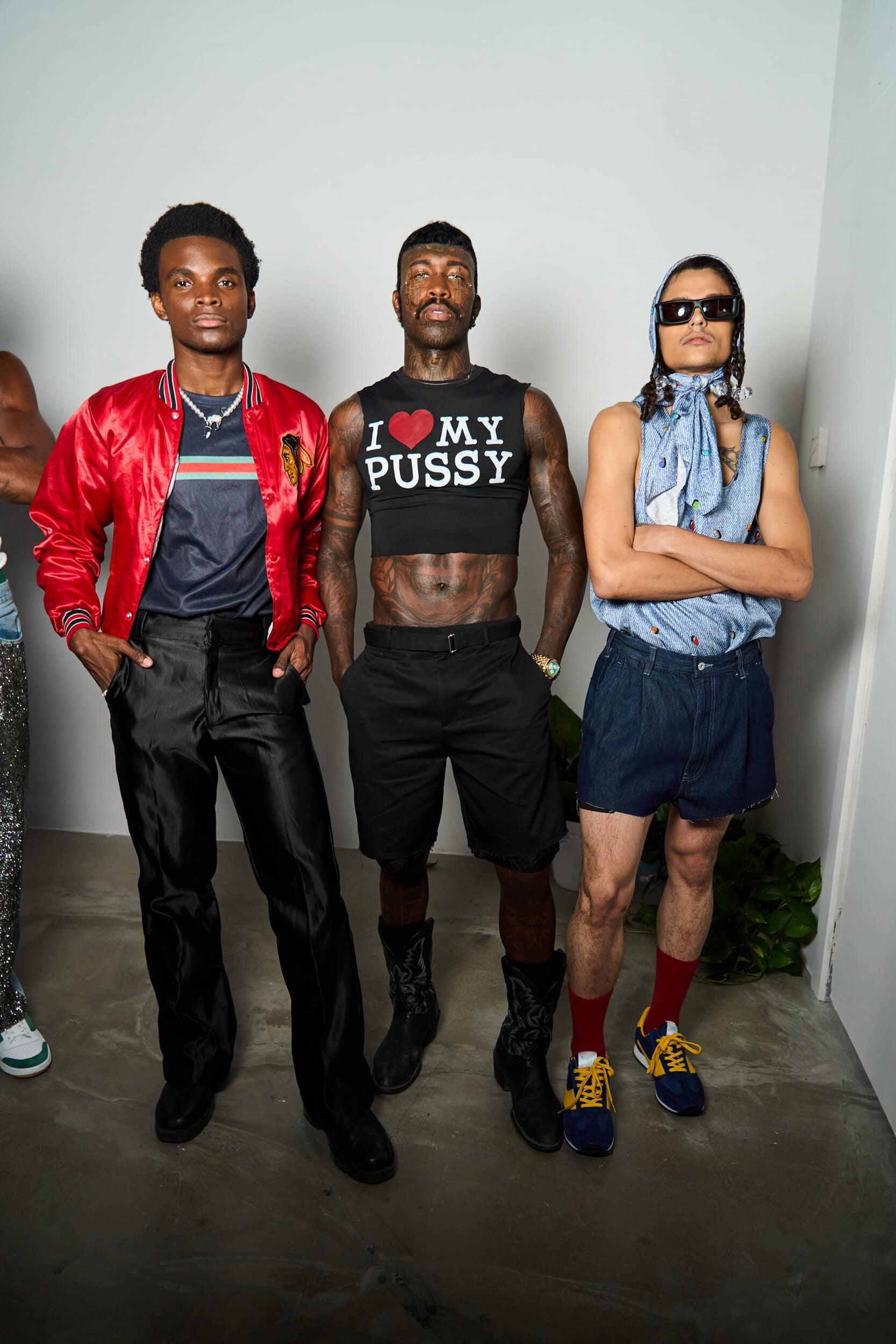 Romeo Hunte Spring 2025 Fashion Show Backstage