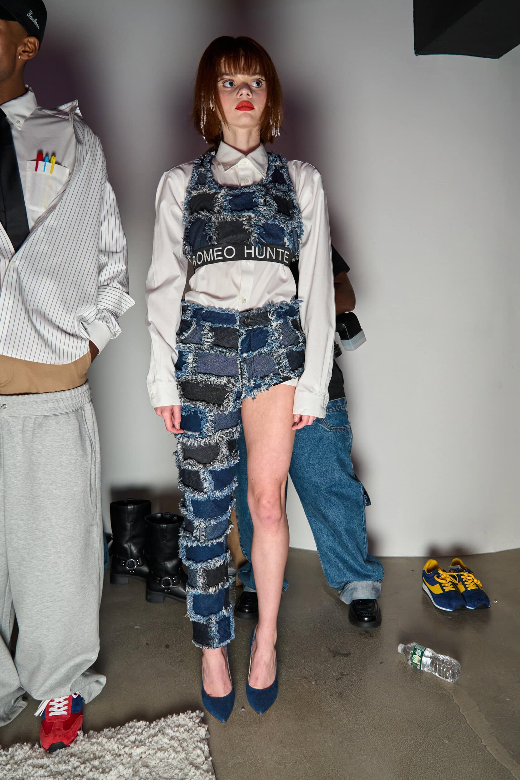 Romeo Hunte Spring 2025 Fashion Show Backstage