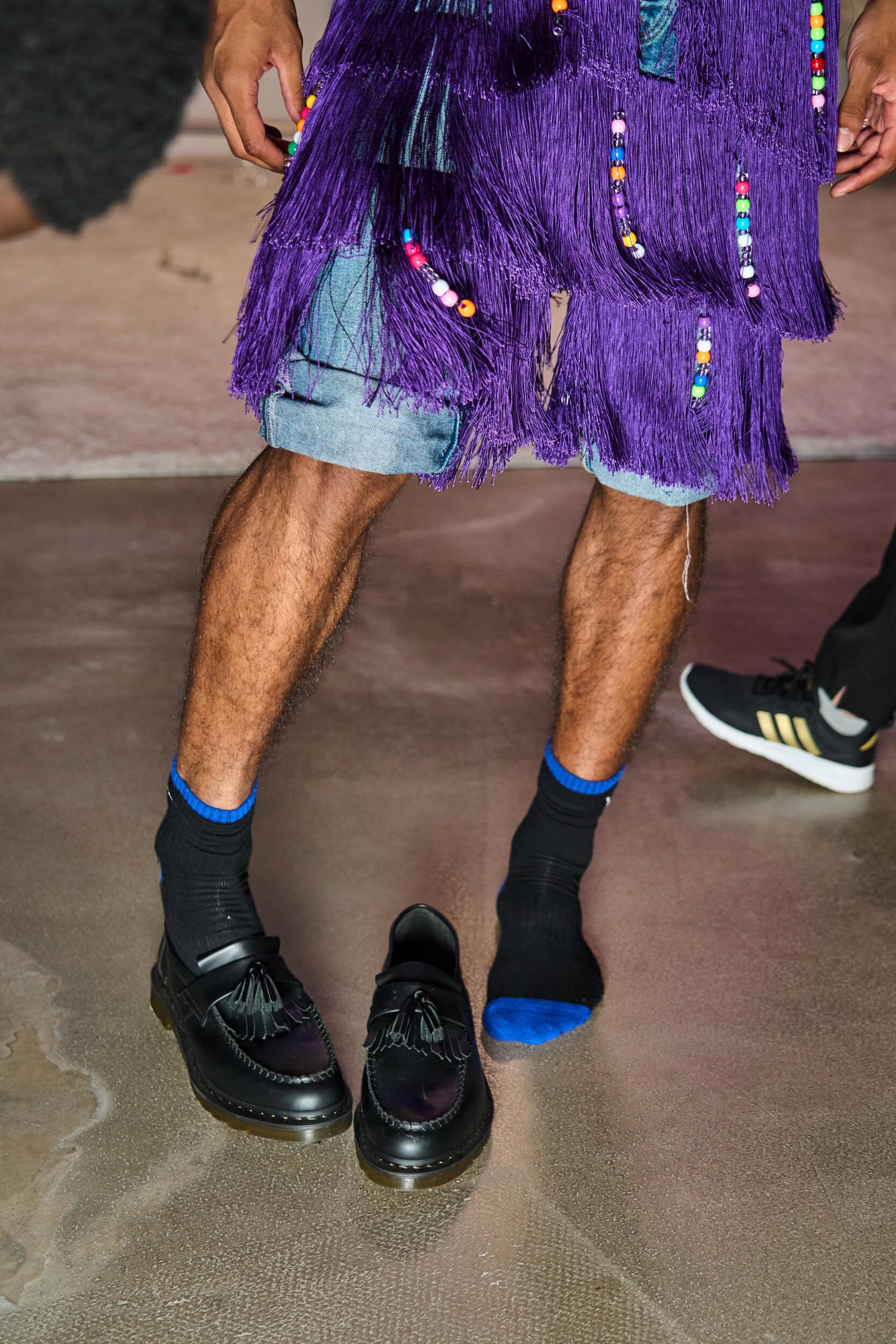 Romeo Hunte Spring 2025 Fashion Show Backstage