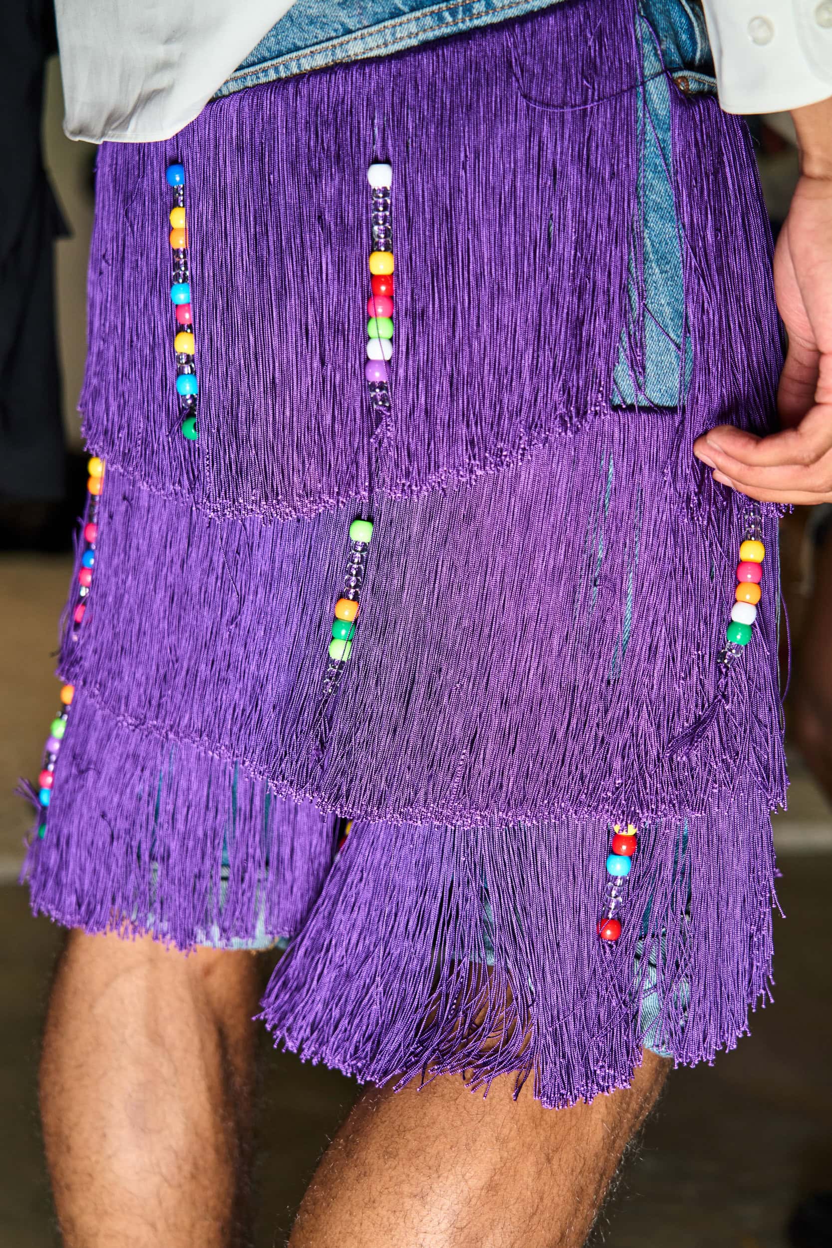 Romeo Hunte Spring 2025 Fashion Show Backstage