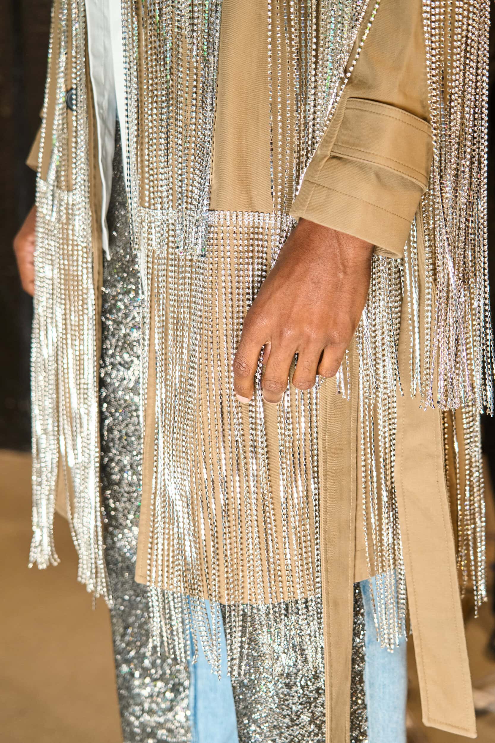 Romeo Hunte Spring 2025 Fashion Show Backstage