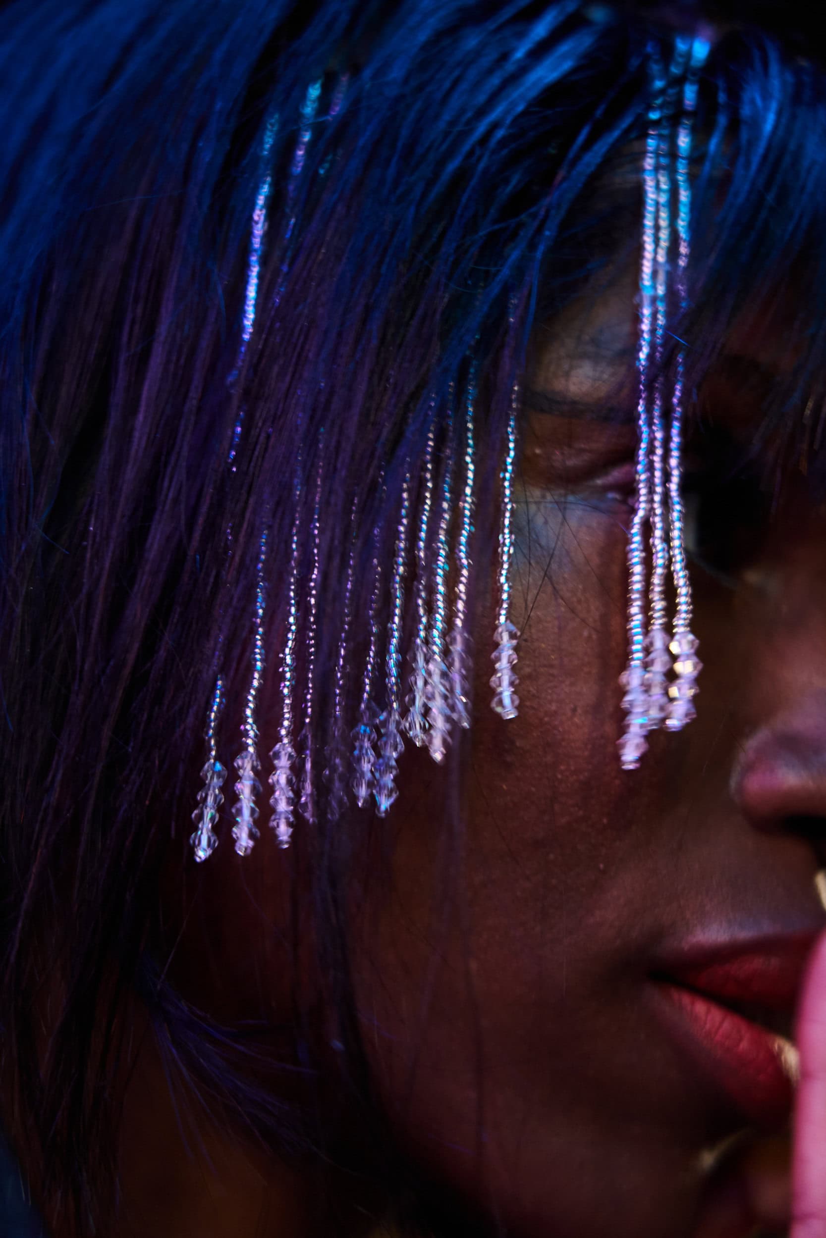 Romeo Hunte Spring 2025 Fashion Show Backstage